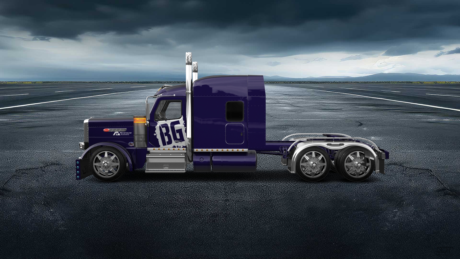 Peterbilt 589 Sleeper Cab Truck 2024