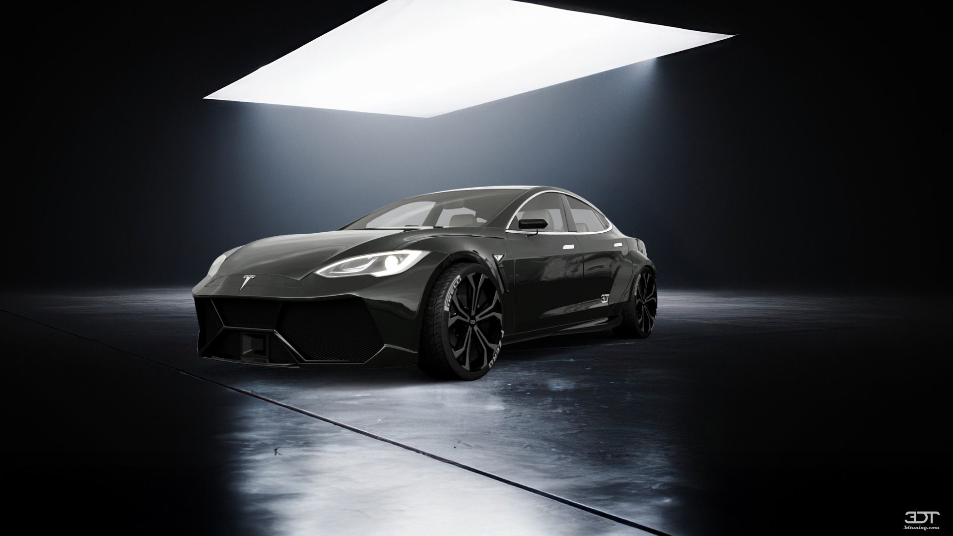 Tesla Model S 5 Door Liftback 2013 tuning
