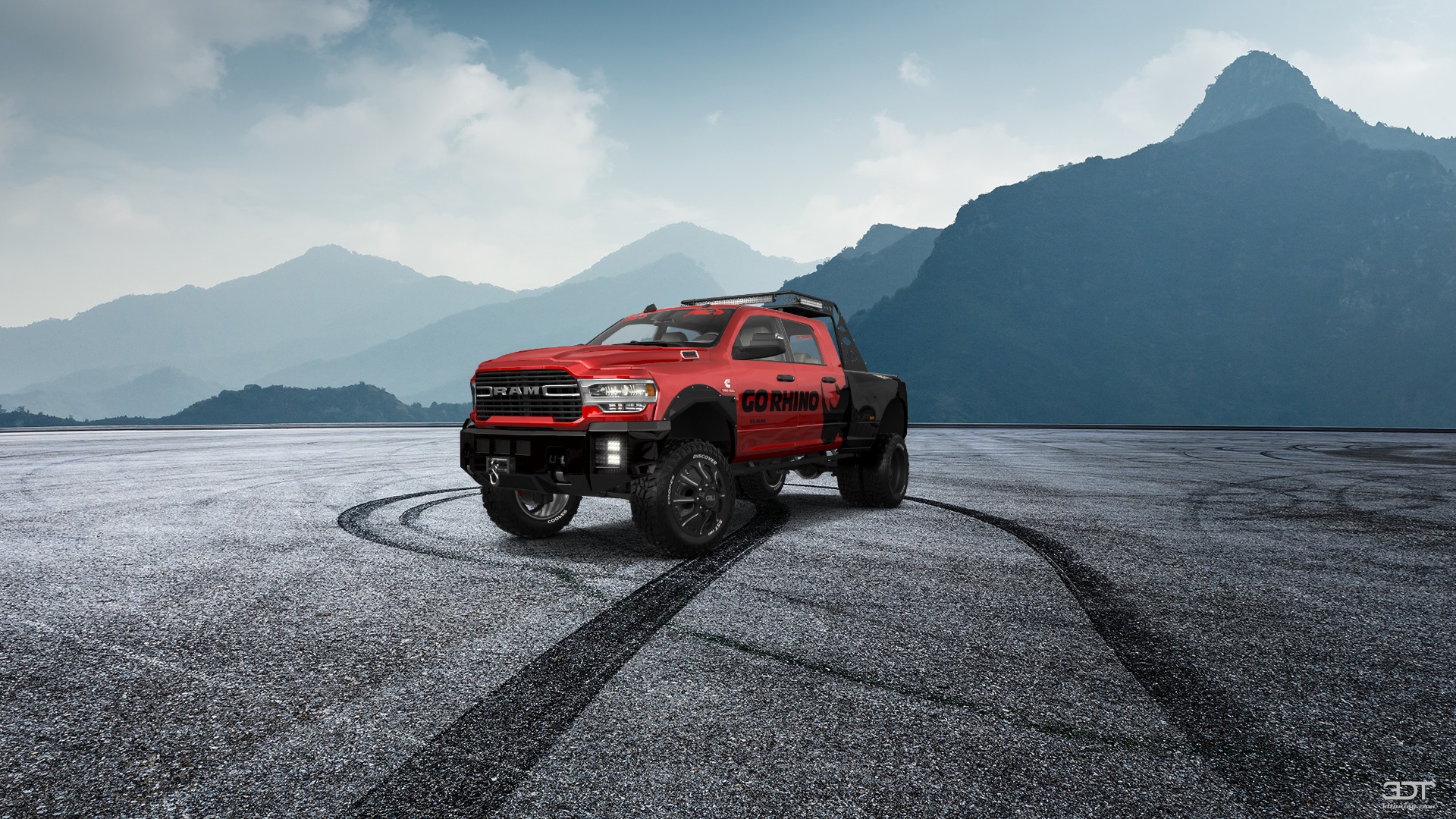 Dodge Ram 3500 4 Door pickup truck 2020 tuning