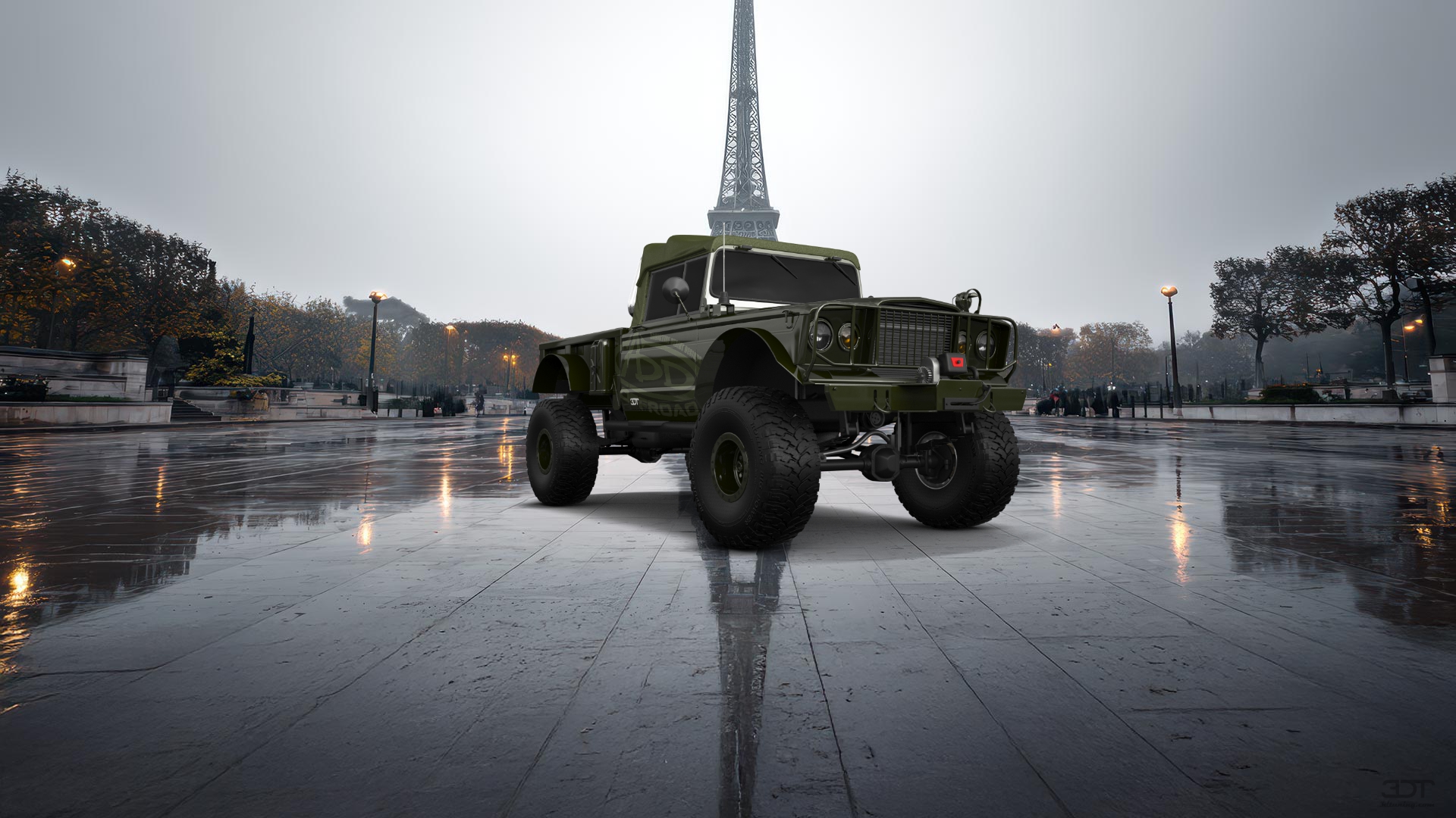 Jeep Kaiser M715 2 Door pickup truck 1968 tuning