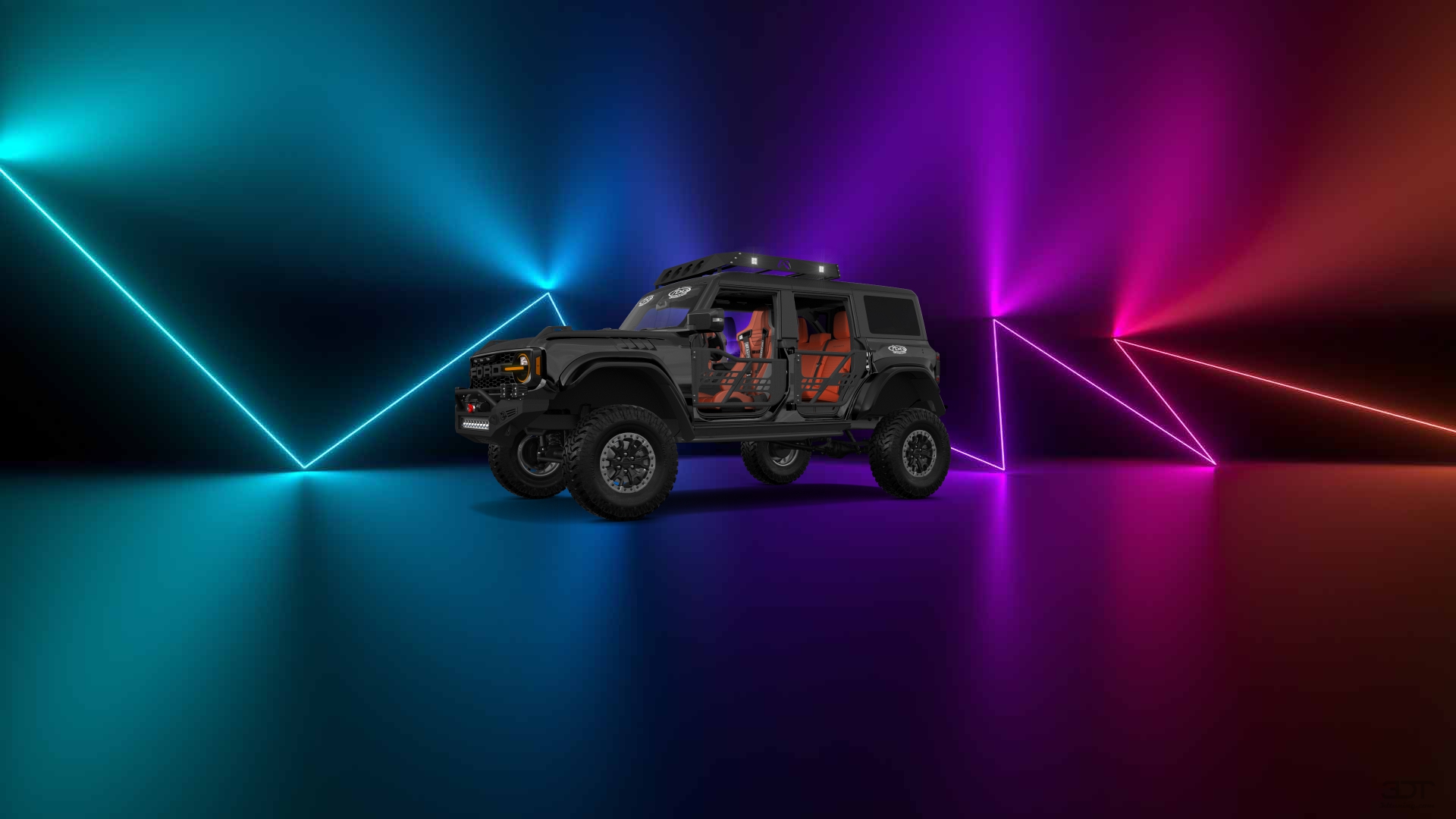 Ford Bronco Raptor 4 Door pickup truck 2022 tuning