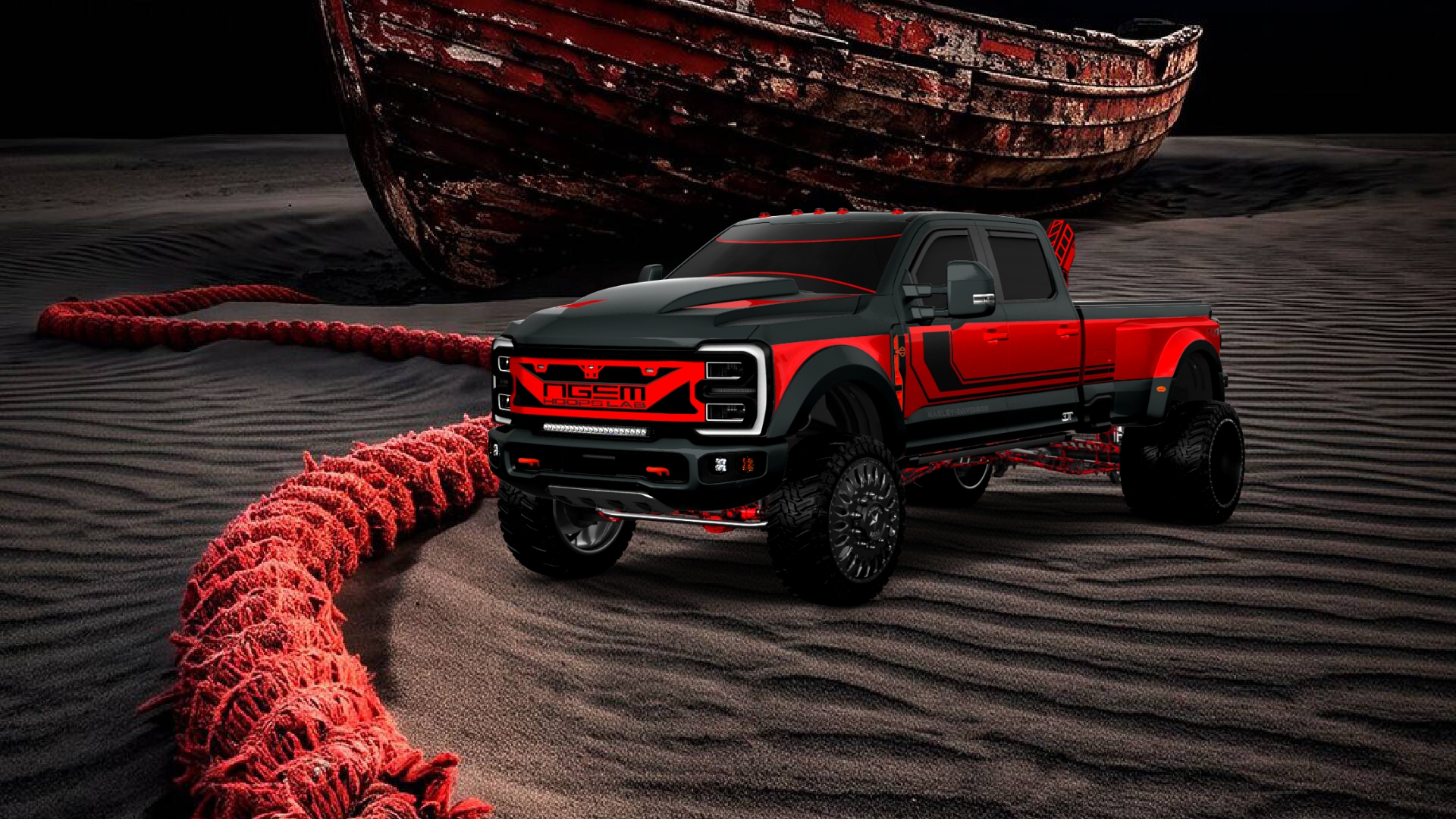 Ford F-350 DRW Crew Cab 4 Door pickup truck 2023 Images