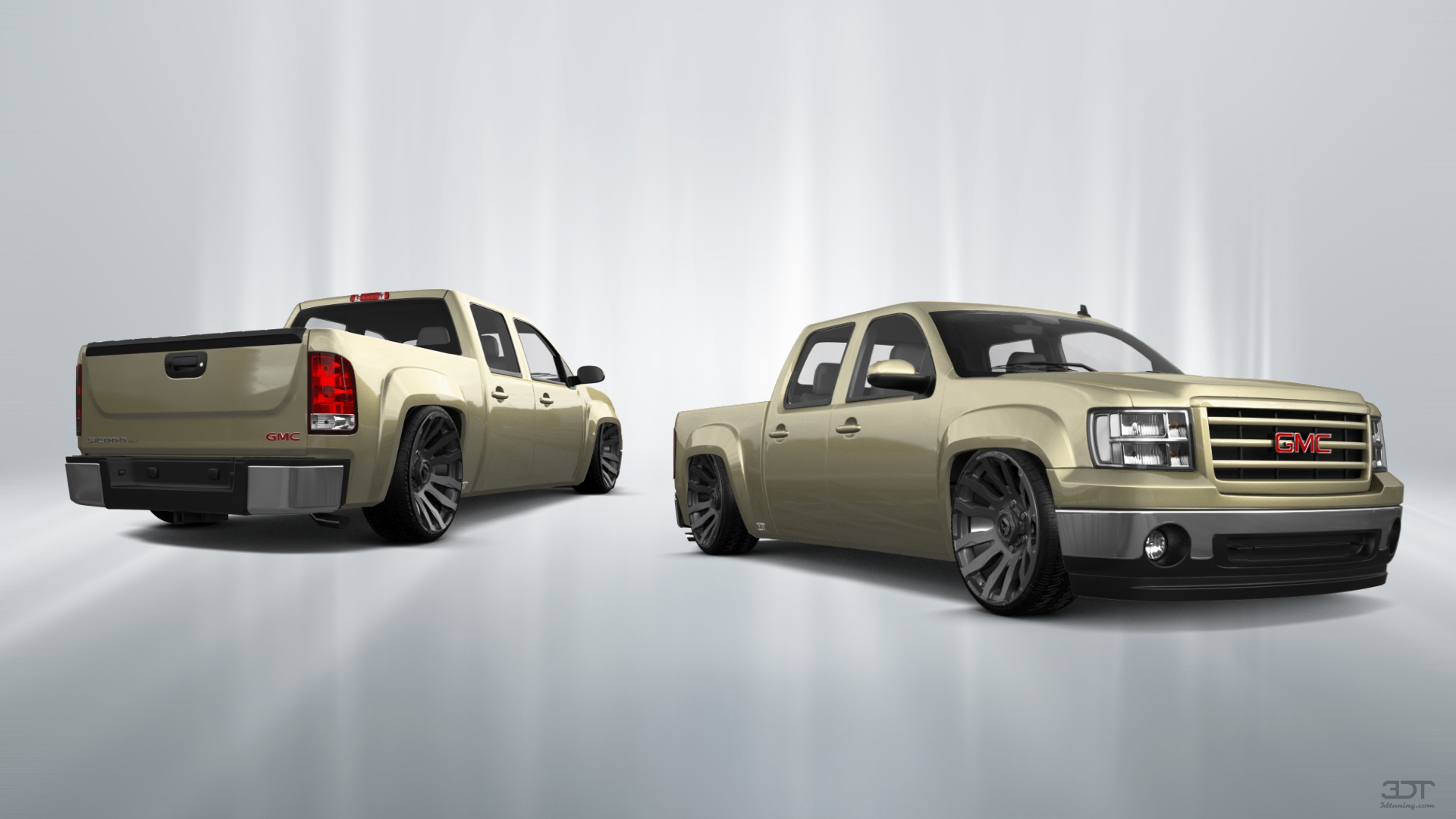 GMC Sierra 1500 Crew Cab 5.8 ft box 4 Door pickup truck 2007