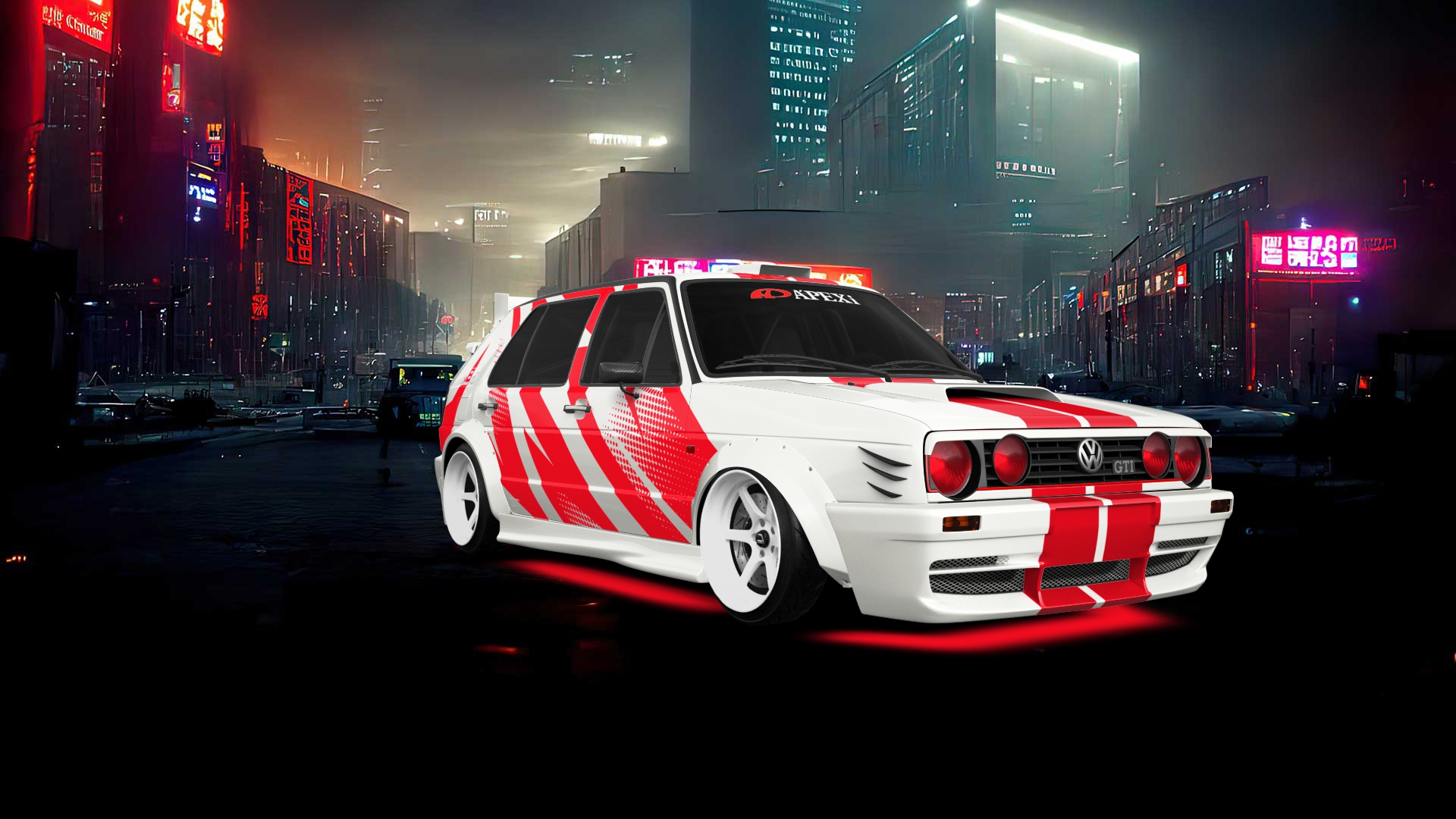 Volkswagen Golf Mk2 5 Door Hatchback 1983 tuning