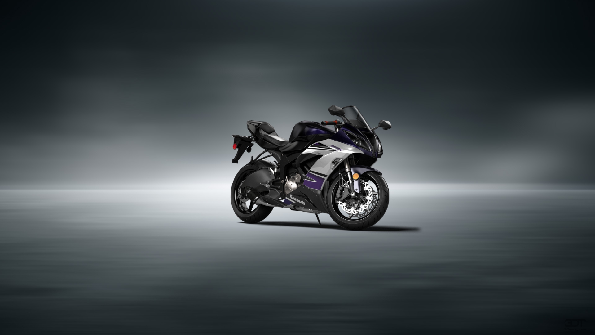 Kawasaki Ninja ZX 6R Sport Bike 2015 tuning