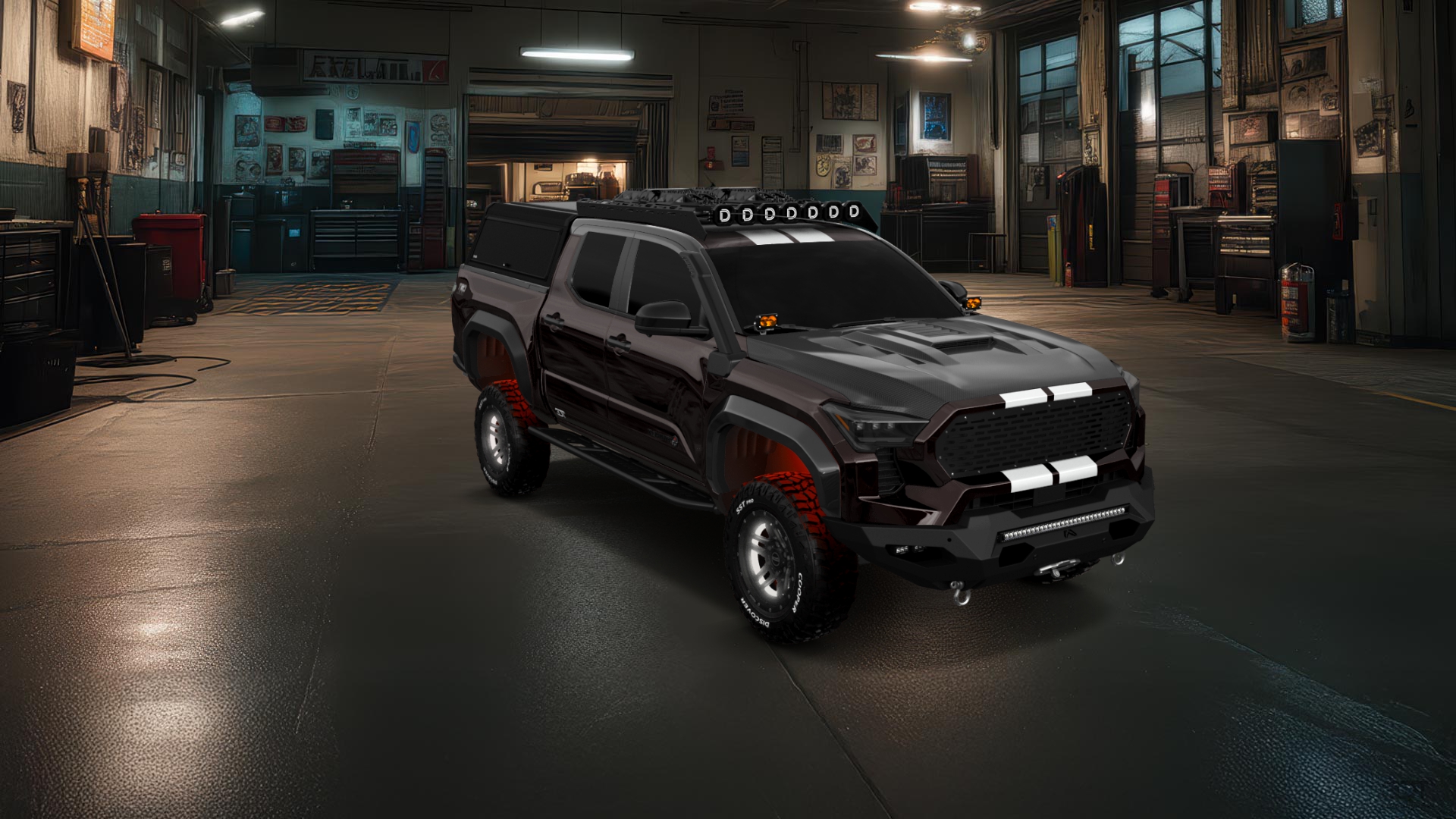 Toyota Tacoma Crew Cab 4 Door pickup truck 2024 tuning