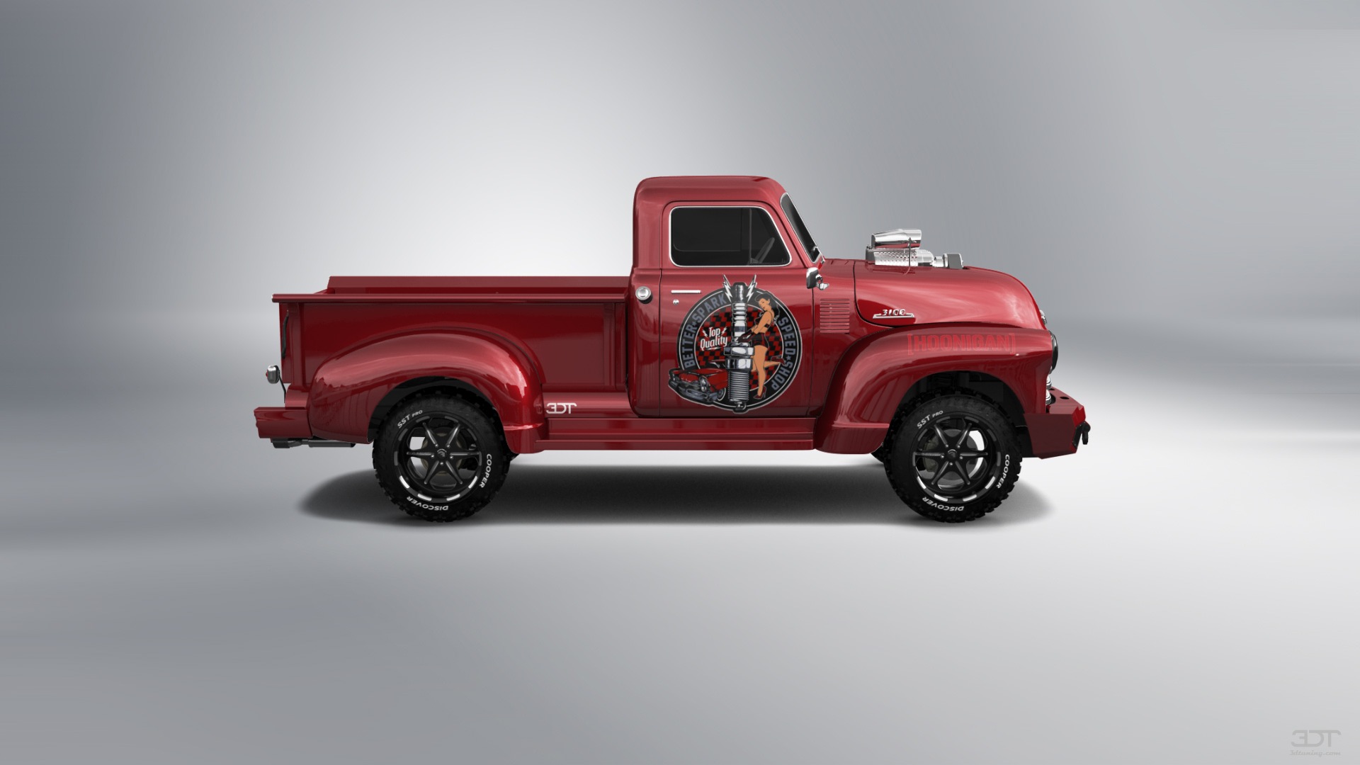 Chevrolet 3100 2 Door pickup truck 1950 tuning