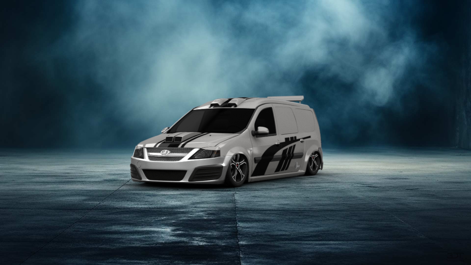 Lada Largus Furgon Van 2012 tuning