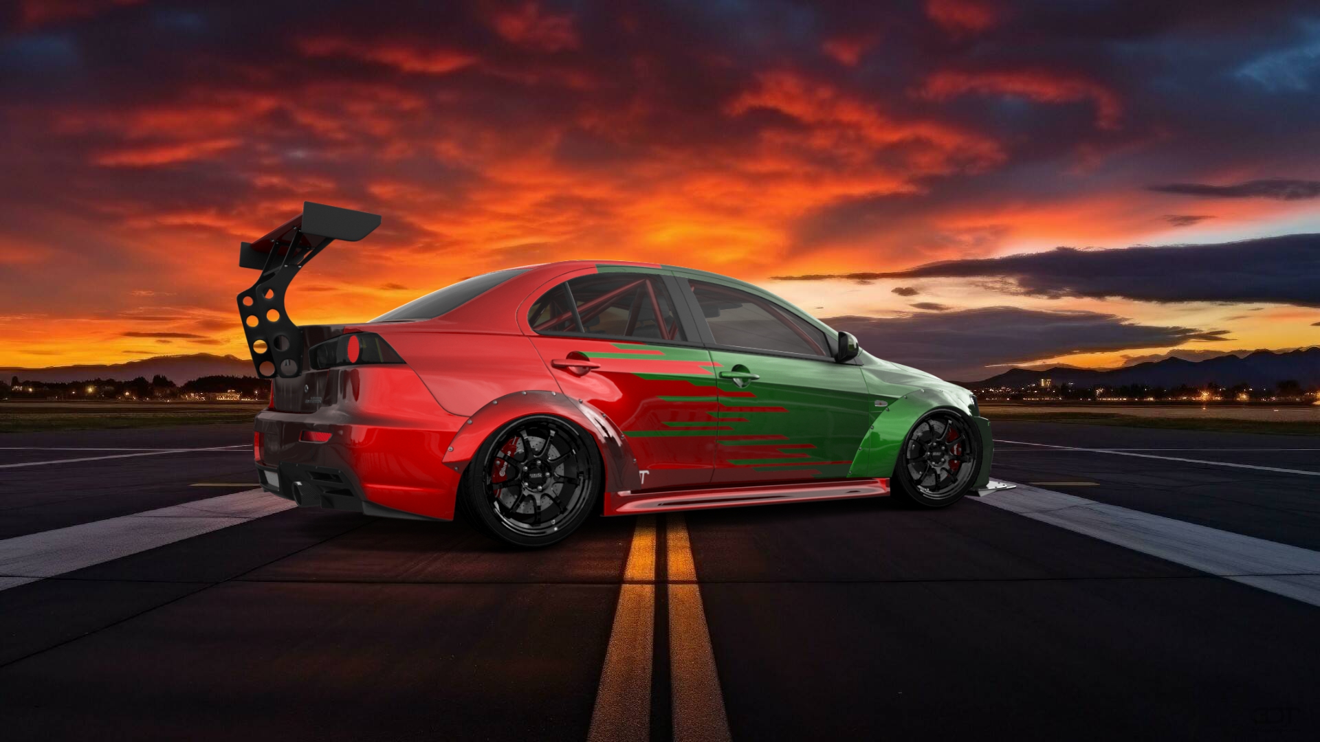 Mitsubishi Lancer Evolution X Sedan 2008
