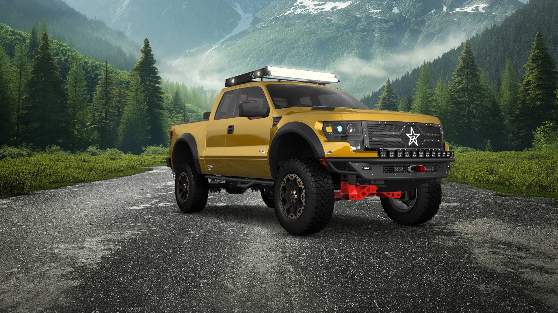Ford F-150 SVT Raptor 2 Door pickup truck 2010