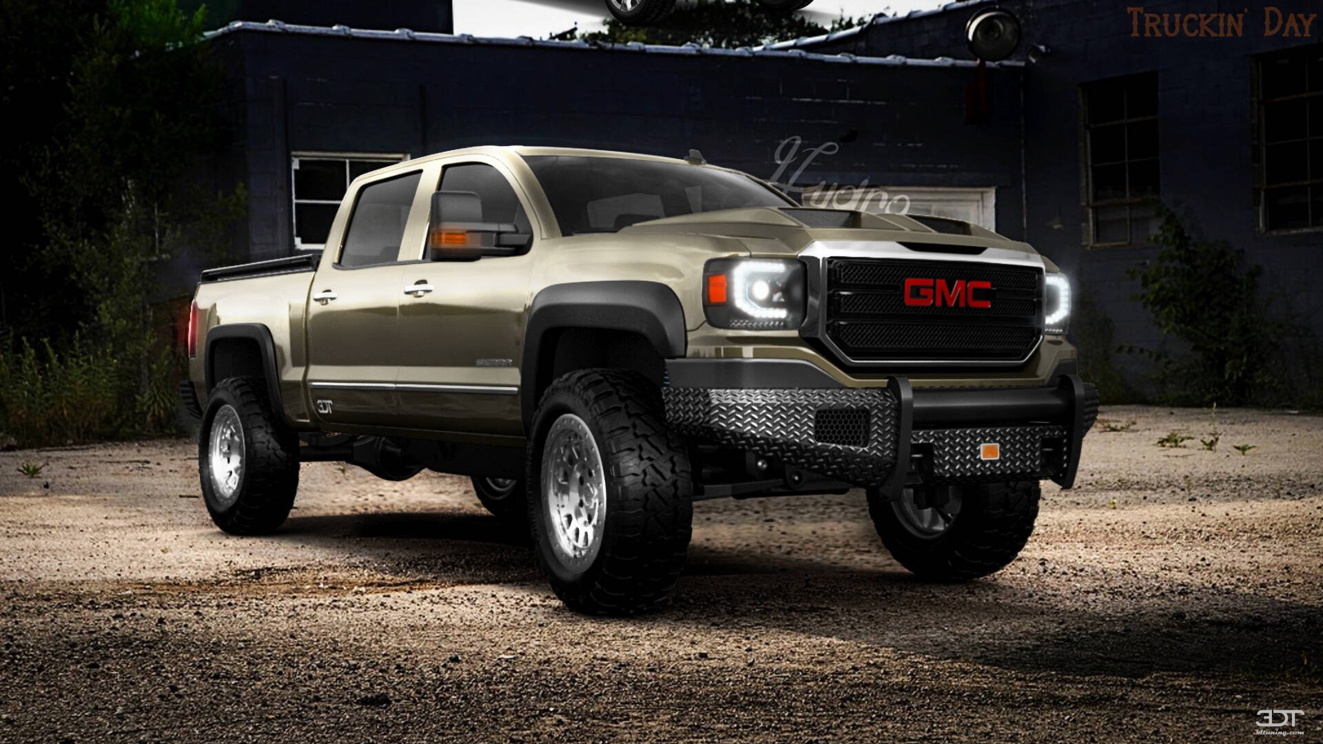 Tuning GMC Sierra 1500 Crew Cab 4 Door pickup truck 2016