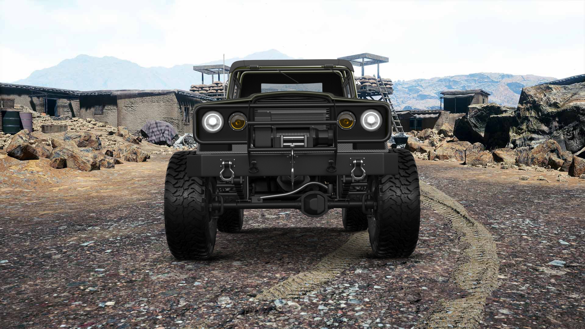 Jeep Kaiser M715 2 Door pickup truck 1968 tuning