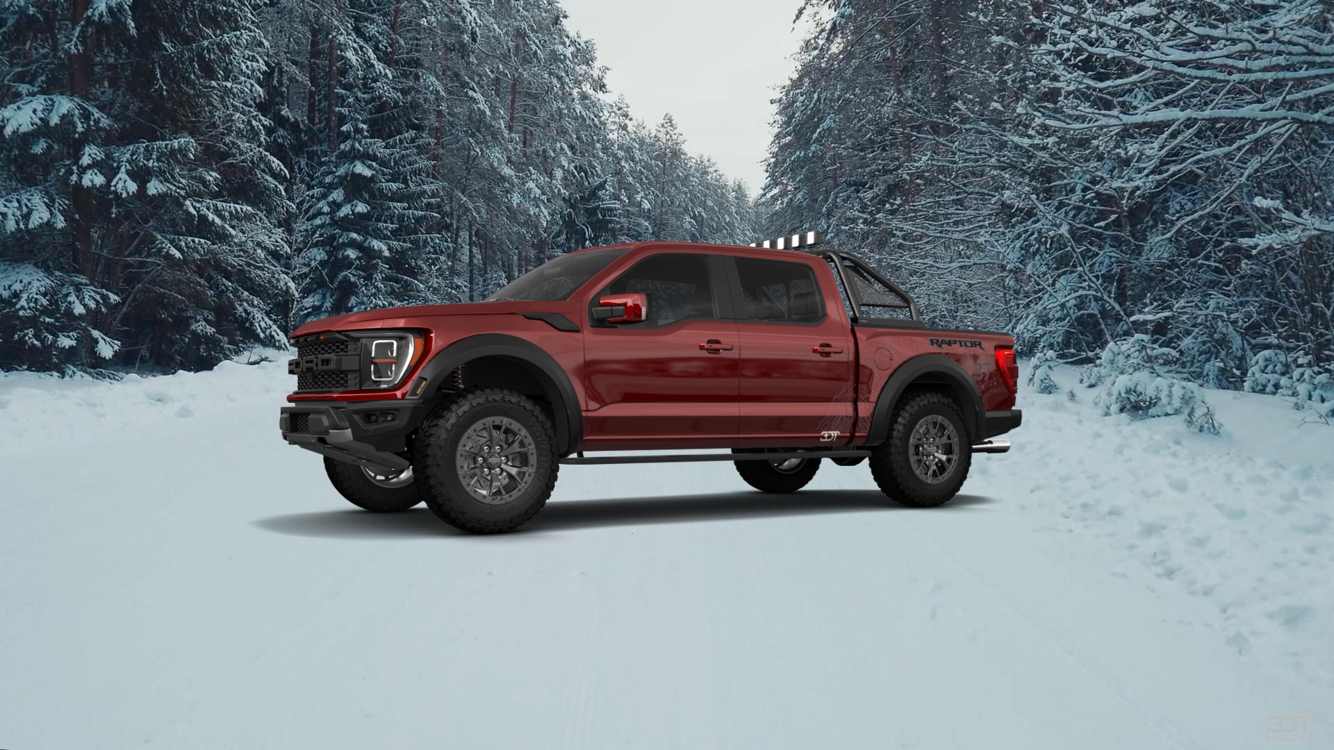 Ford F-150 Raptor 4 Door pickup truck 2021 tuning