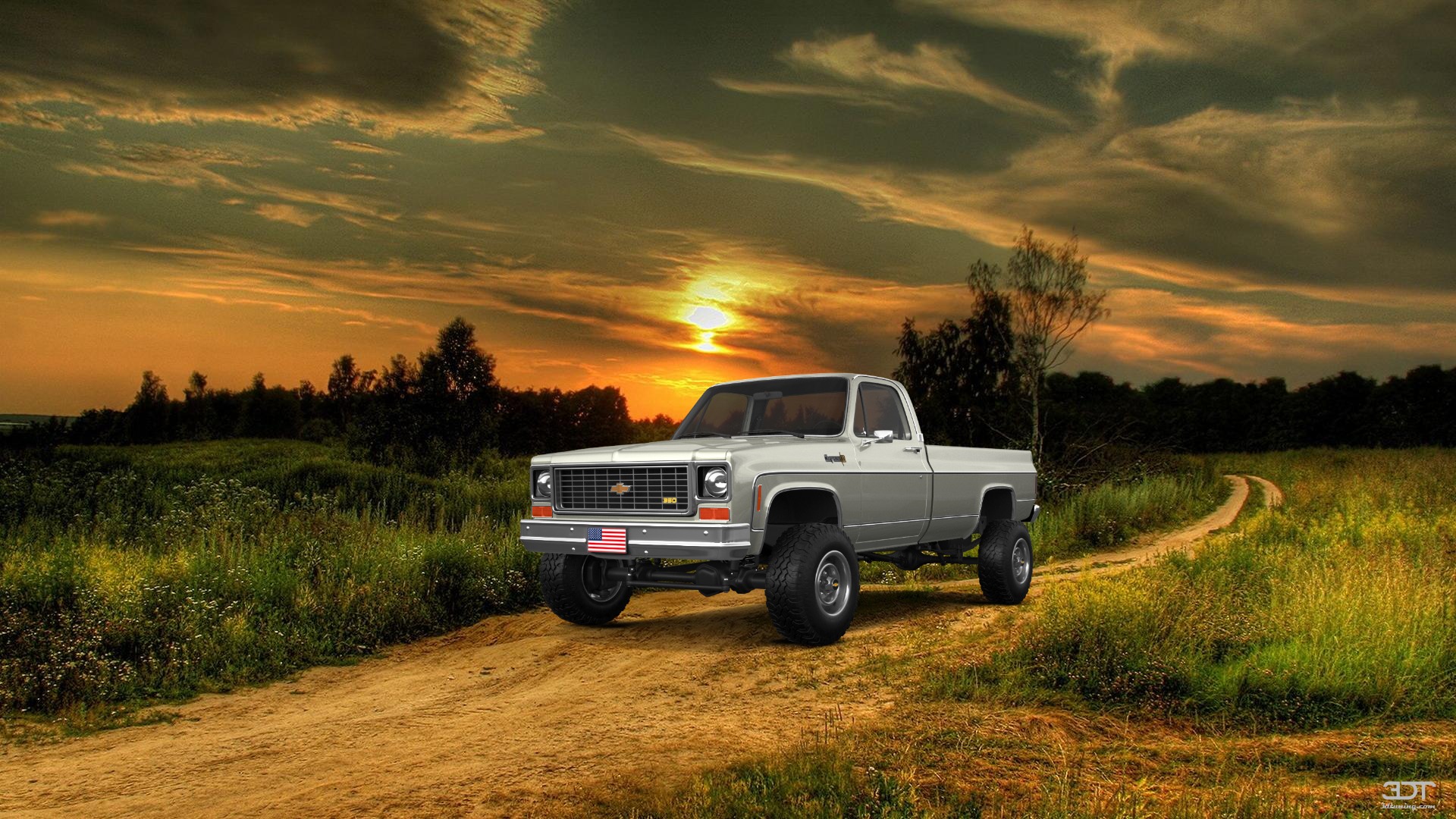 Chevrolet Silverado C-10 2 Door pickup truck 1973 tuning