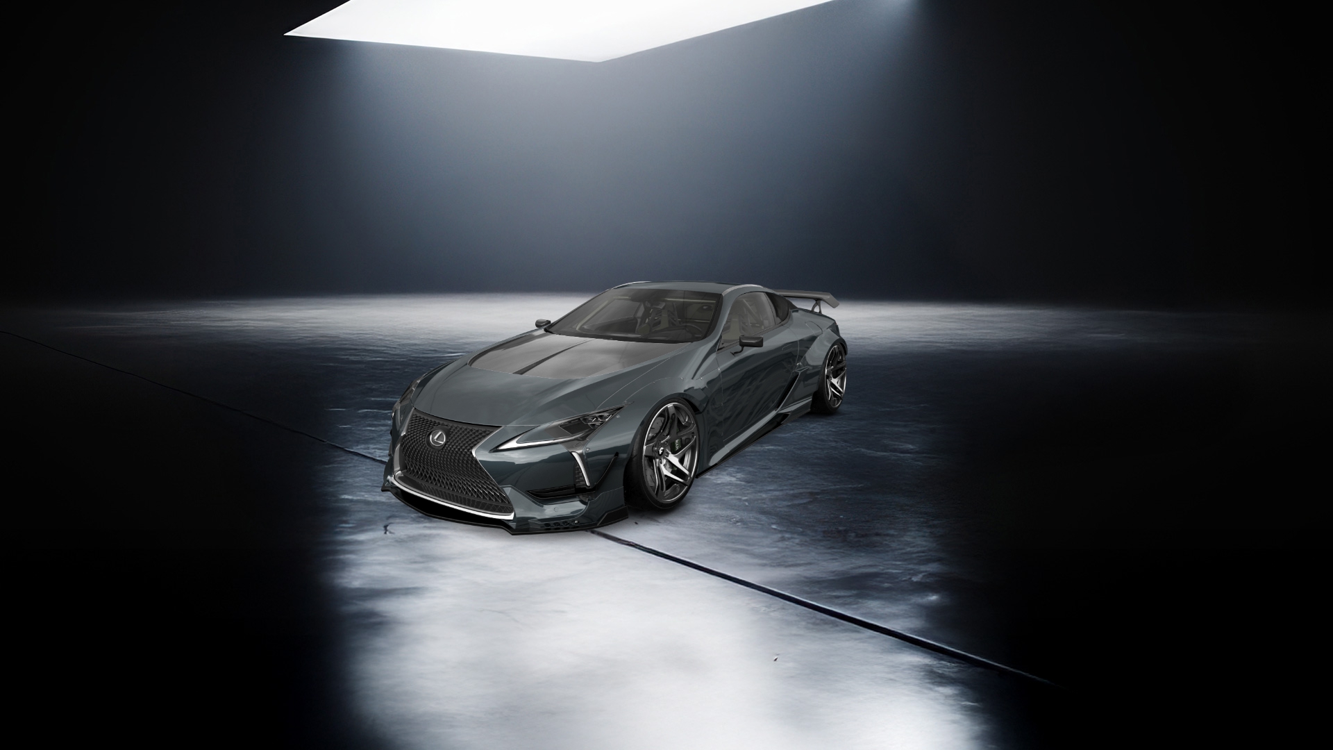 Lexus LC500 2 door fastback coupe 2017 tuning