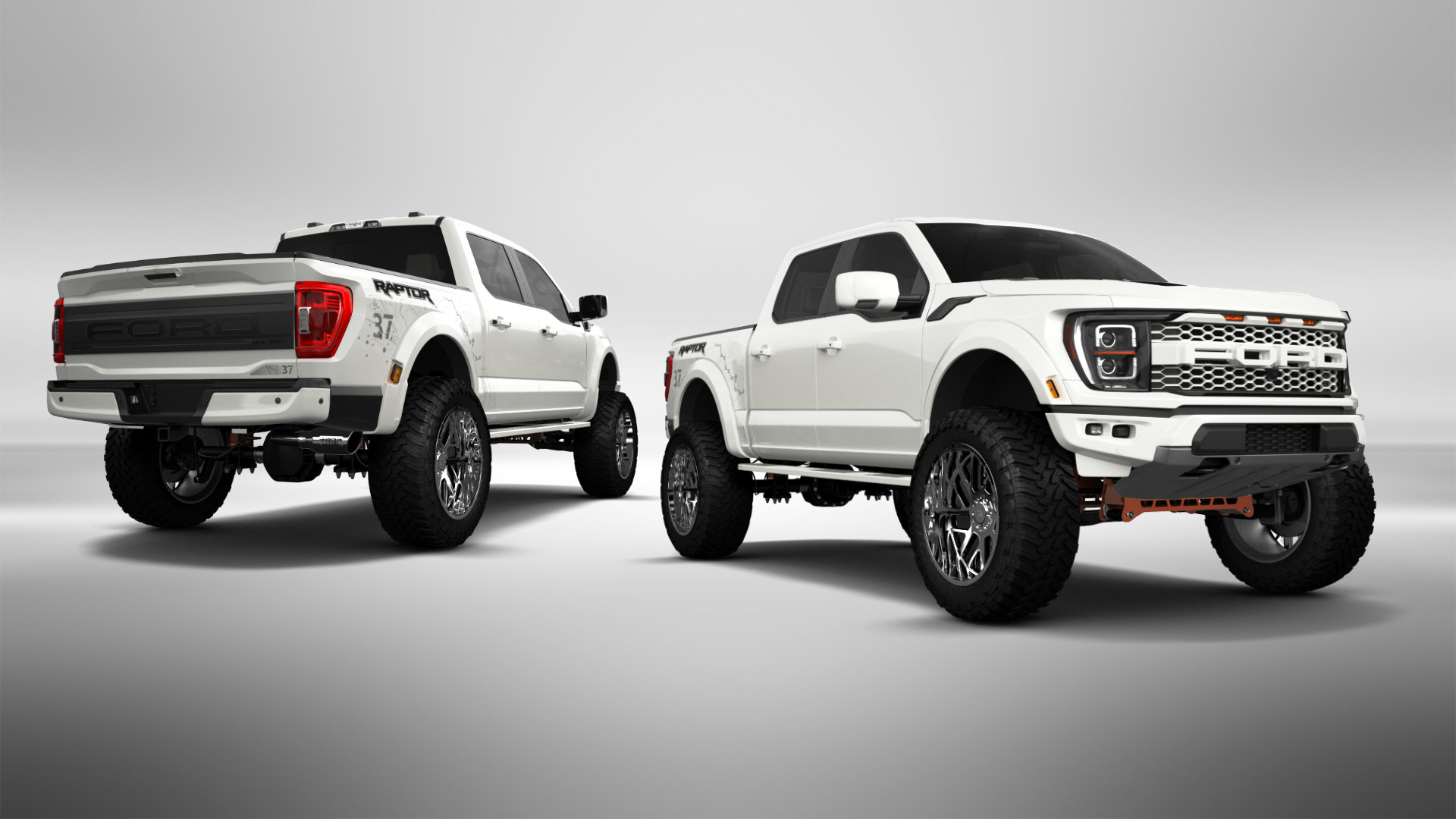 Ford F-150 Raptor 4 Door pickup truck 2021 tuning