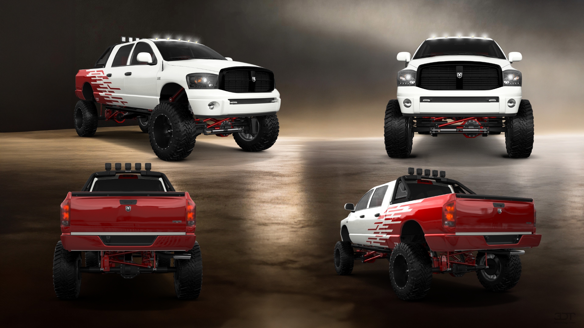 Dodge Ram 2500 4 Door pickup truck 2007 tuning