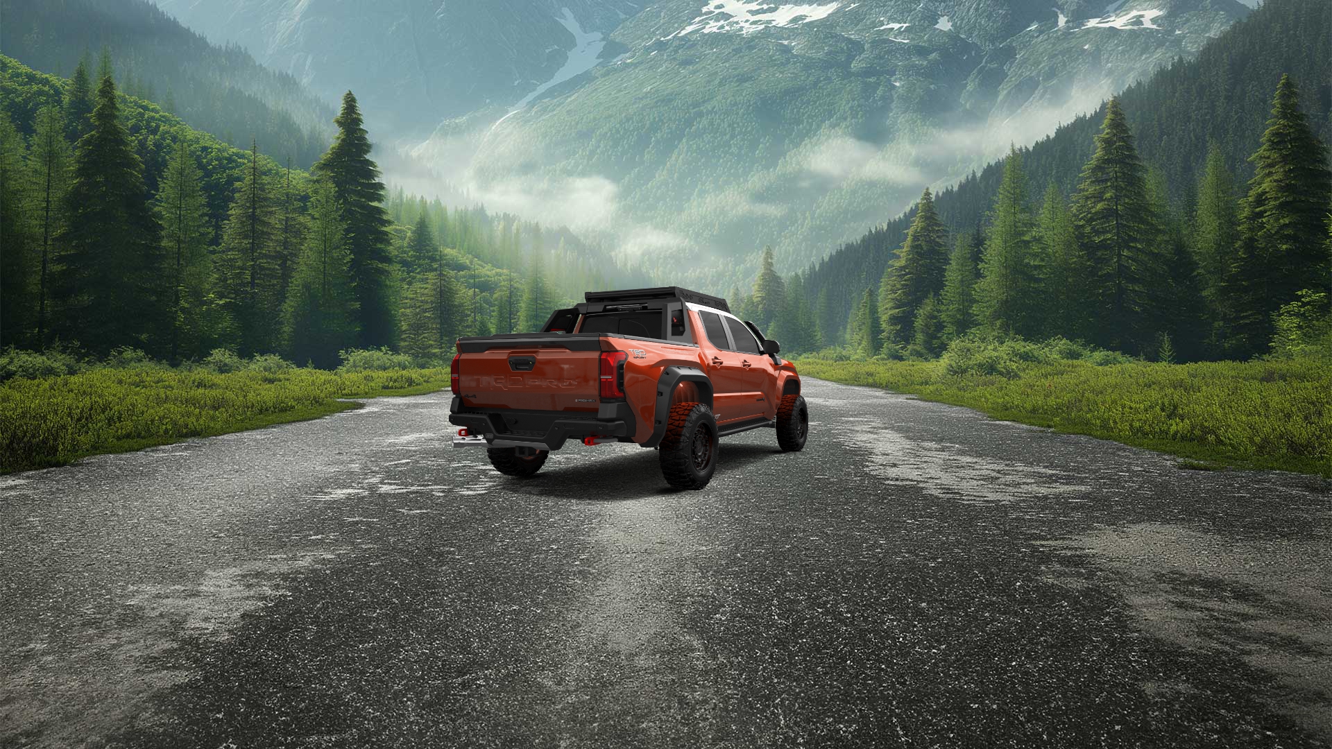 Toyota Tacoma Crew Cab 4 Door pickup truck 2024 tuning