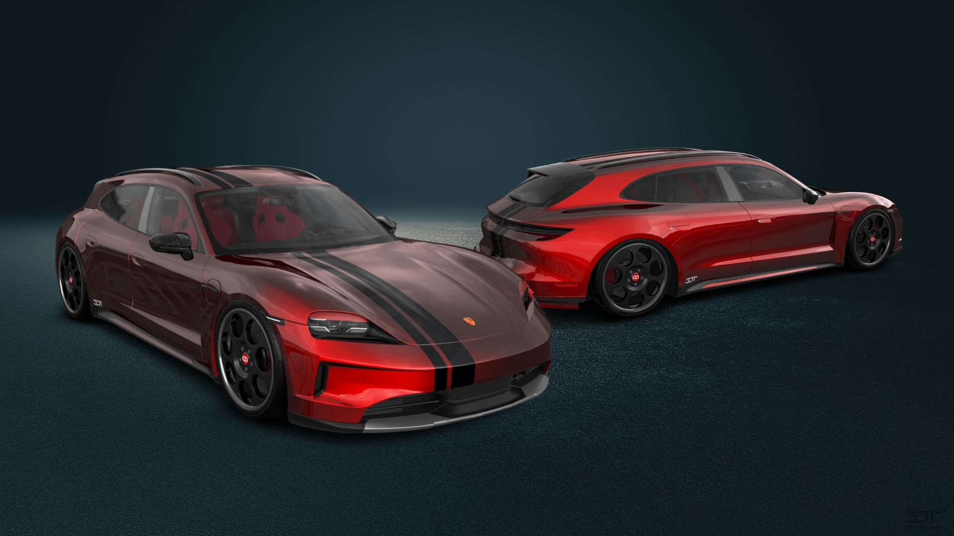 Porsche Taycan Sport Turismo Shooting Brake 2019 tuning