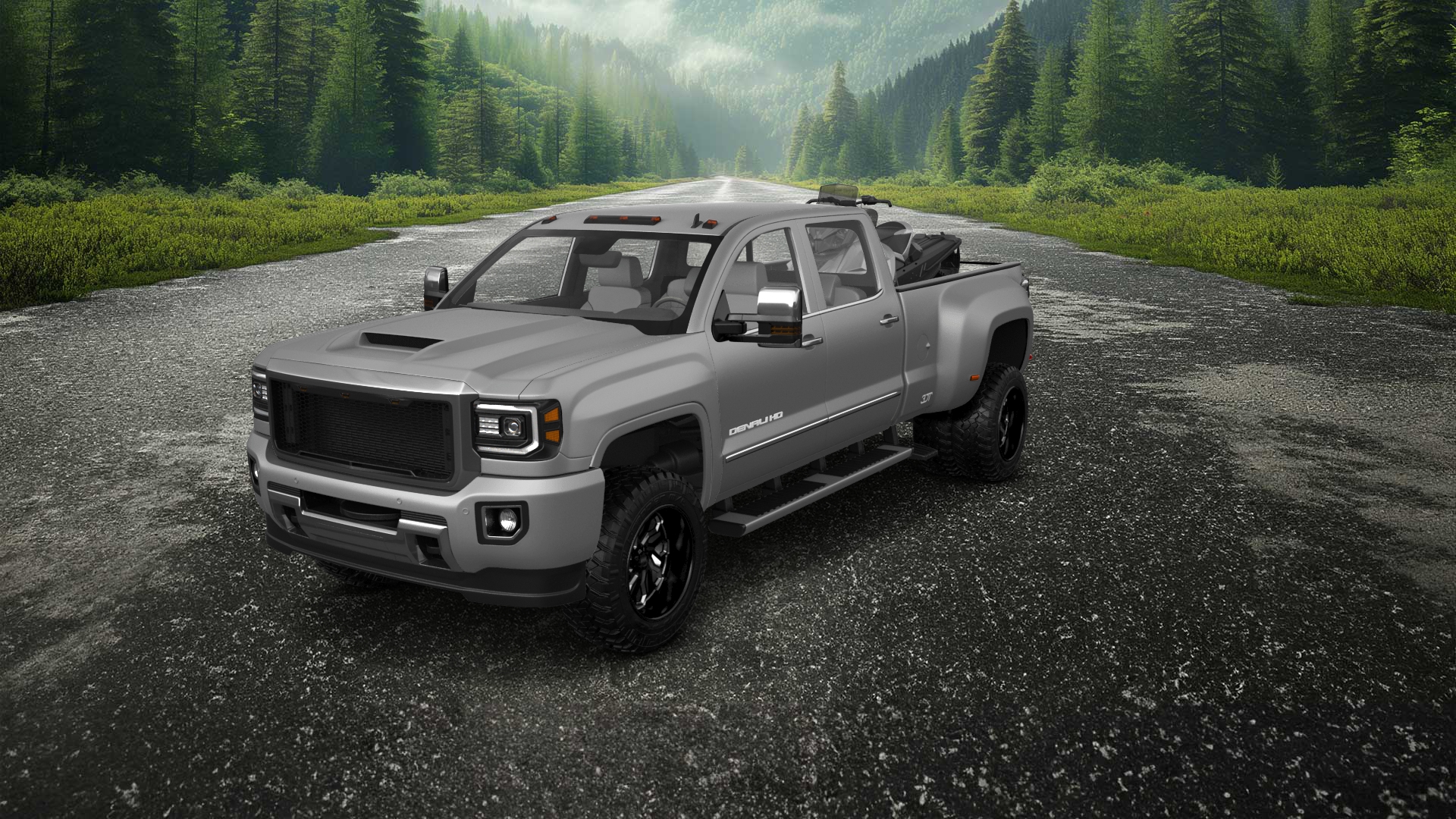 GMC Sierra 3500 HD Crew Cab 4 Door pickup truck 2015