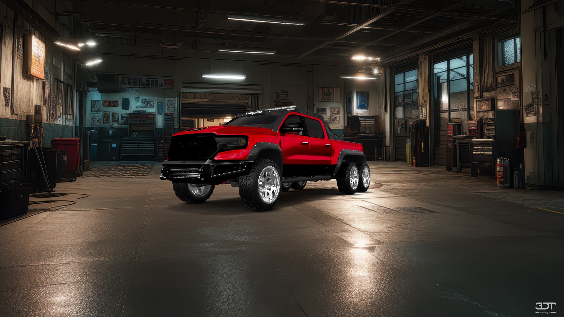Dodge Ram Hennessey Mammoth 6X6 Truck 2021 tuning