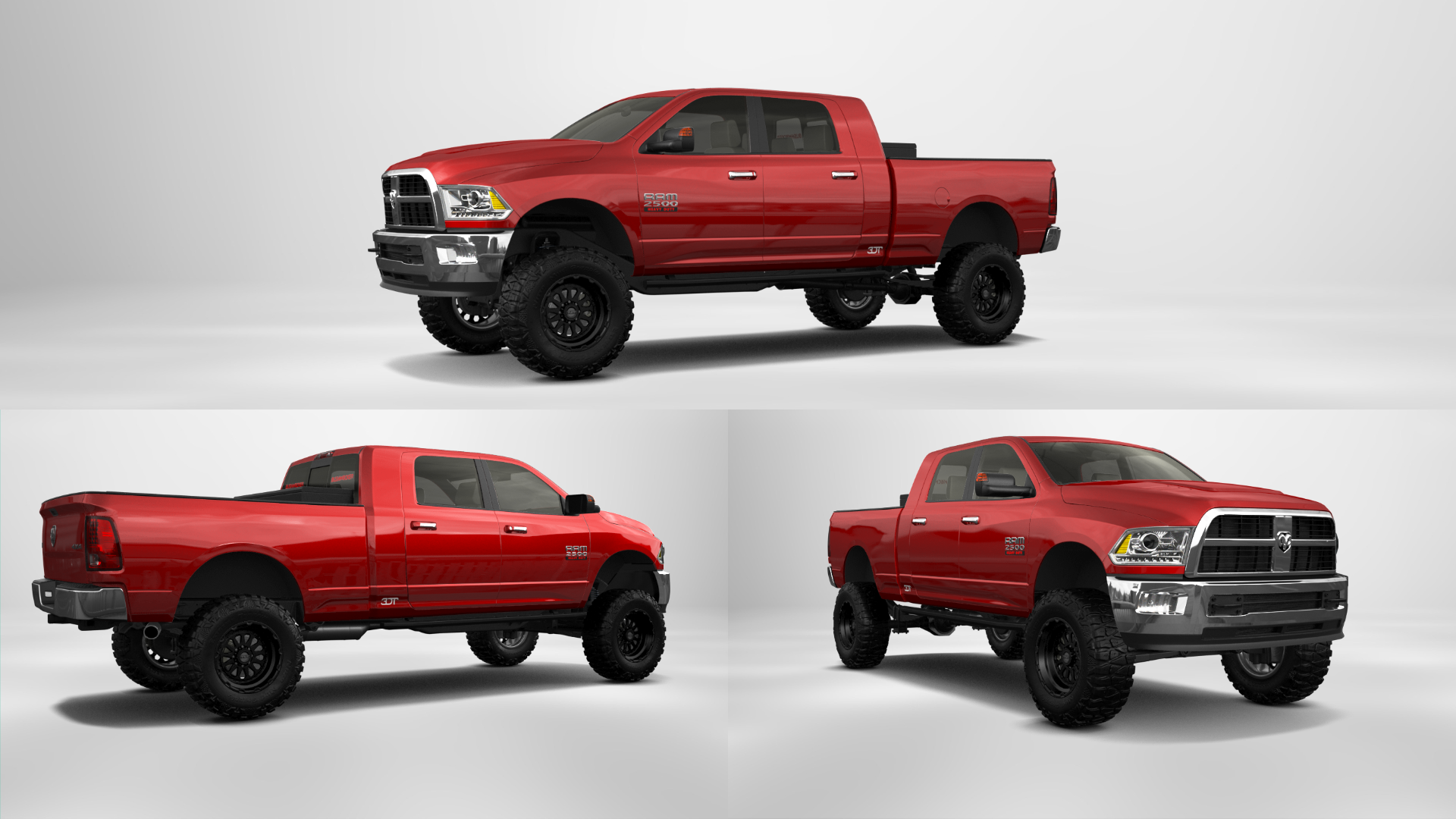 Tuning Dodge Ram 2500 Mega Cab 6.4 ft box 4 Door pickup truck 2010