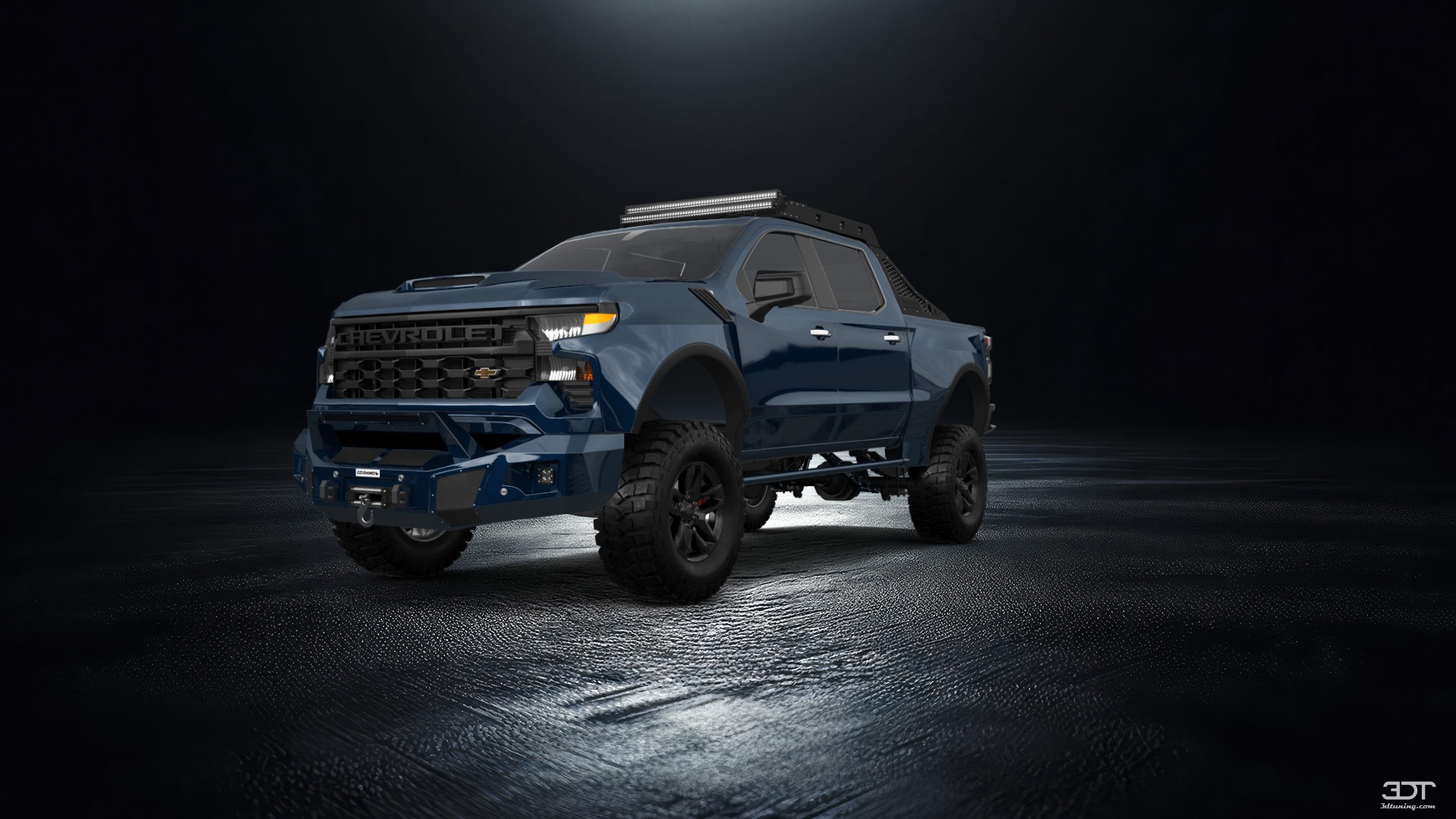 Chevrolet Silverado 1500 Crew Cab 5.8 ft box 4 Door pickup truck 2023 tuning