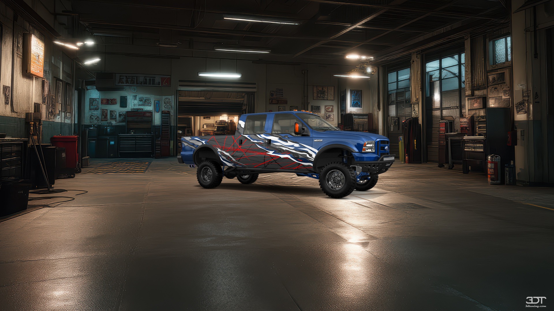 Ford F-250 Crew Cab 4 Door pickup truck 1999 tuning
