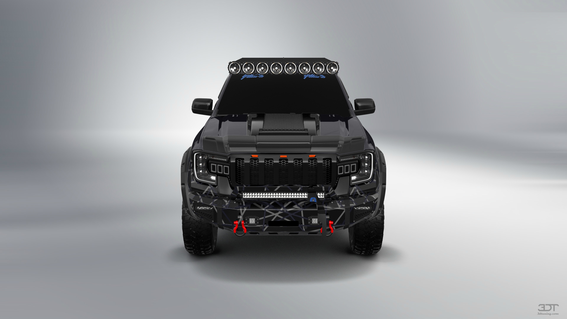 Ford Ranger 4 Door pickup truck 2022 tuning