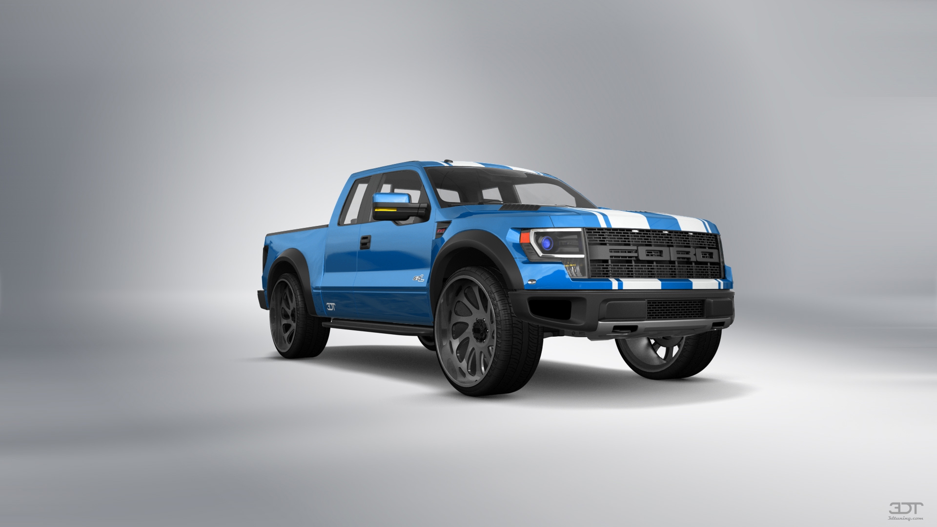 Ford F-150 SVT Raptor 2 Door pickup truck 2010 tuning