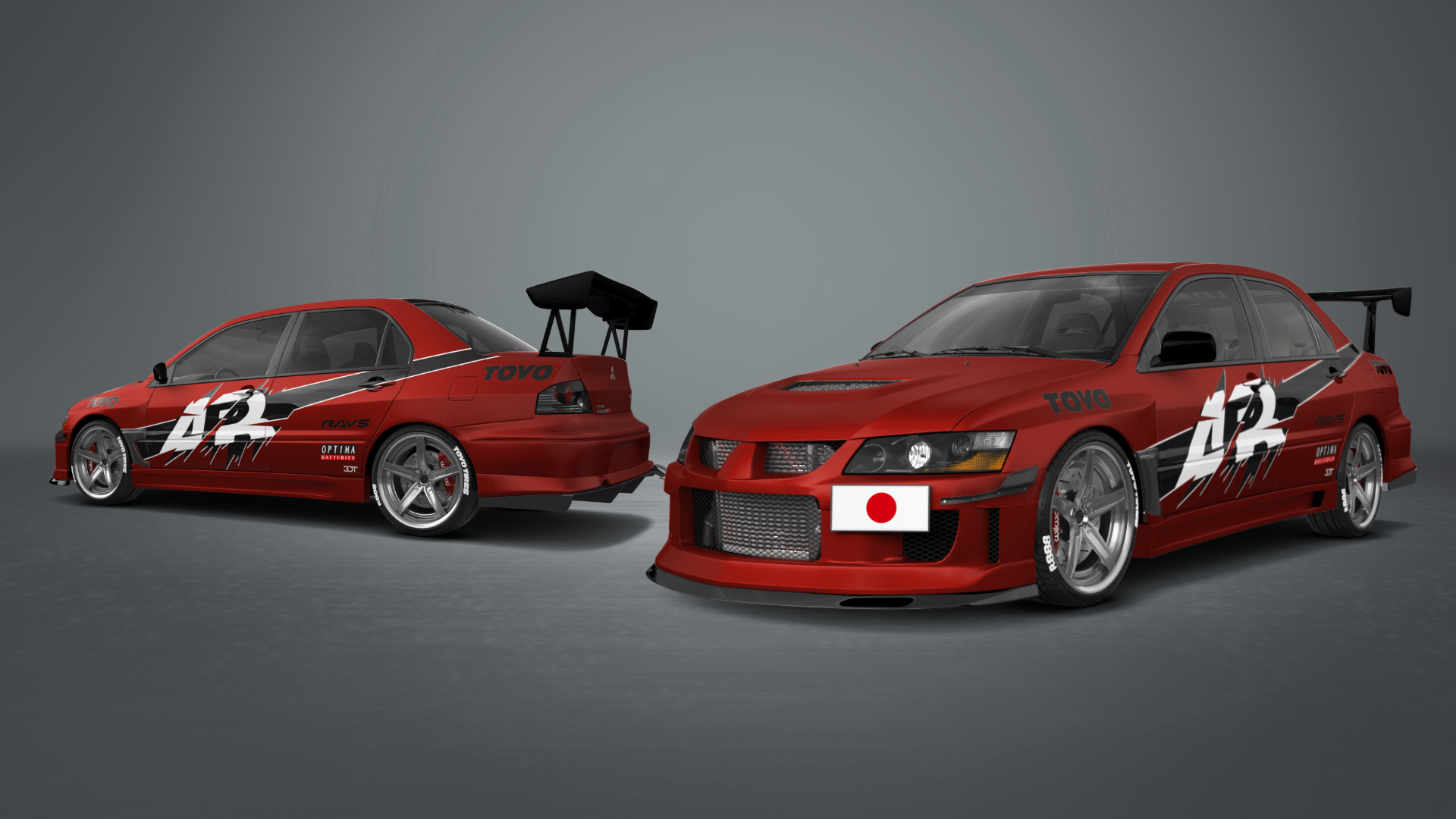 Mitsubishi Lancer Evo IX 4 Door Saloon 2005 tuning