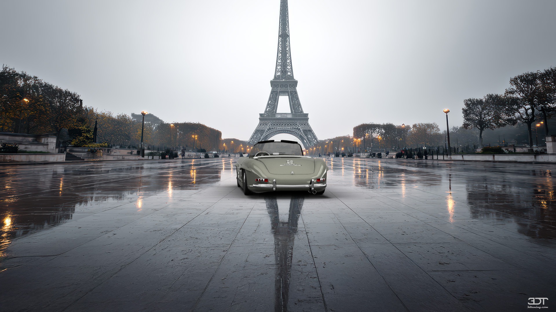 Mercedes SL300 Roadster 1957 tuning