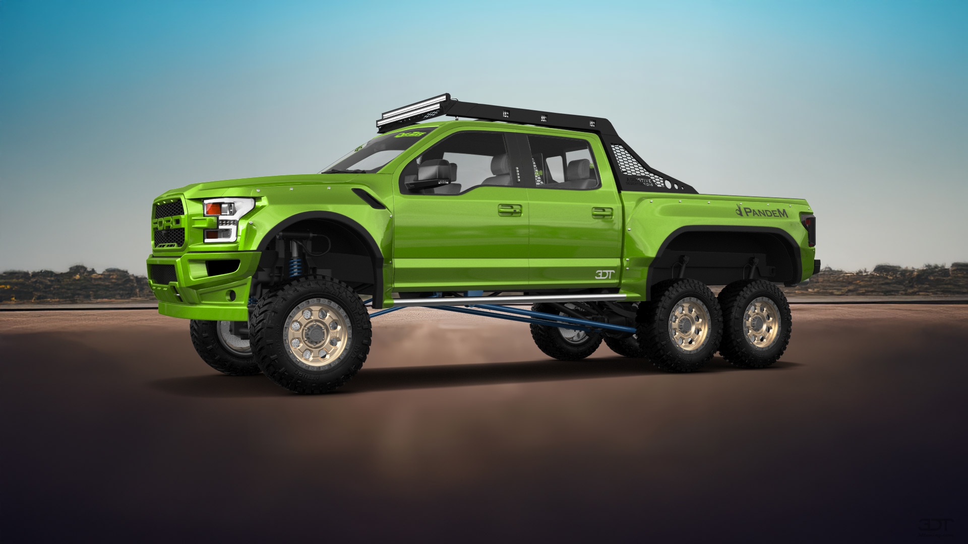 Ford Hennessey VelociRaptor 6x6 Truck 2017 tuning