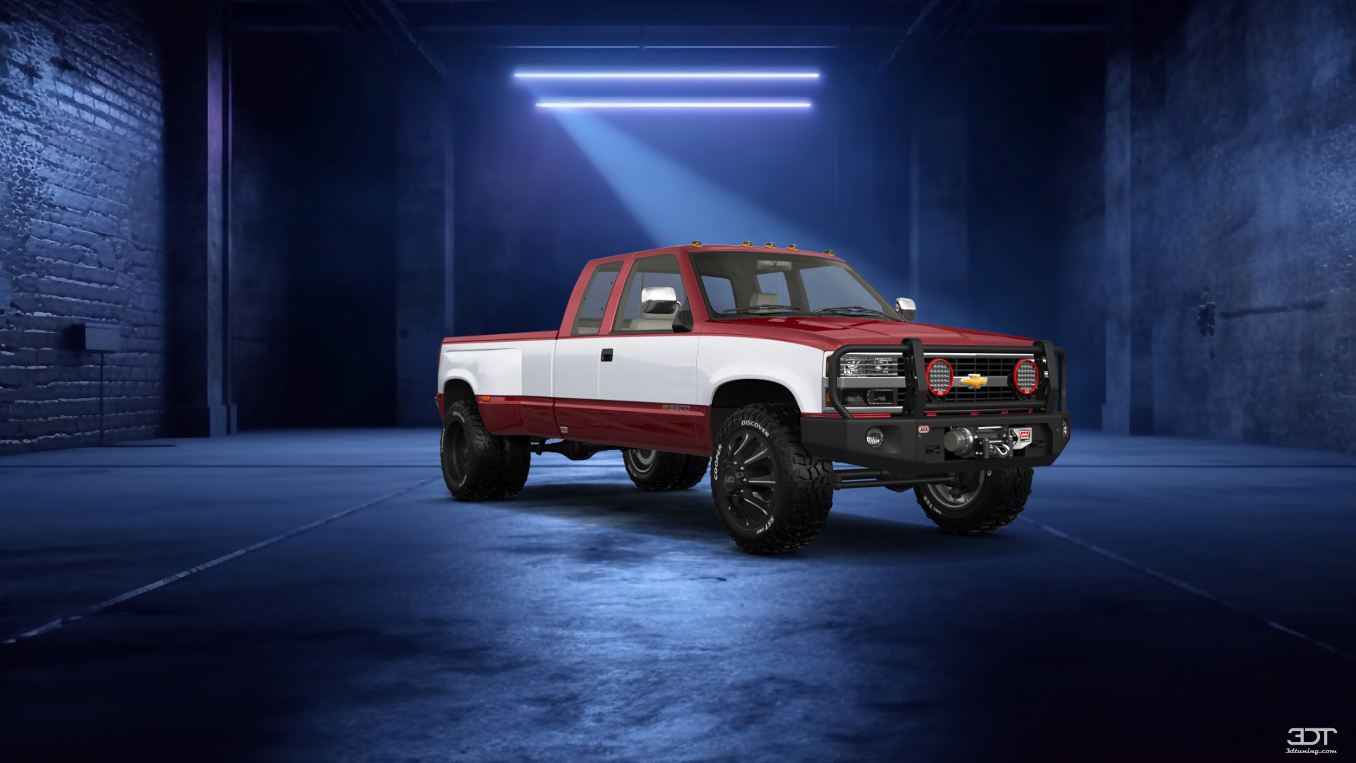 Chevrolet K3500 Extended Cab Pickup Truck 1988