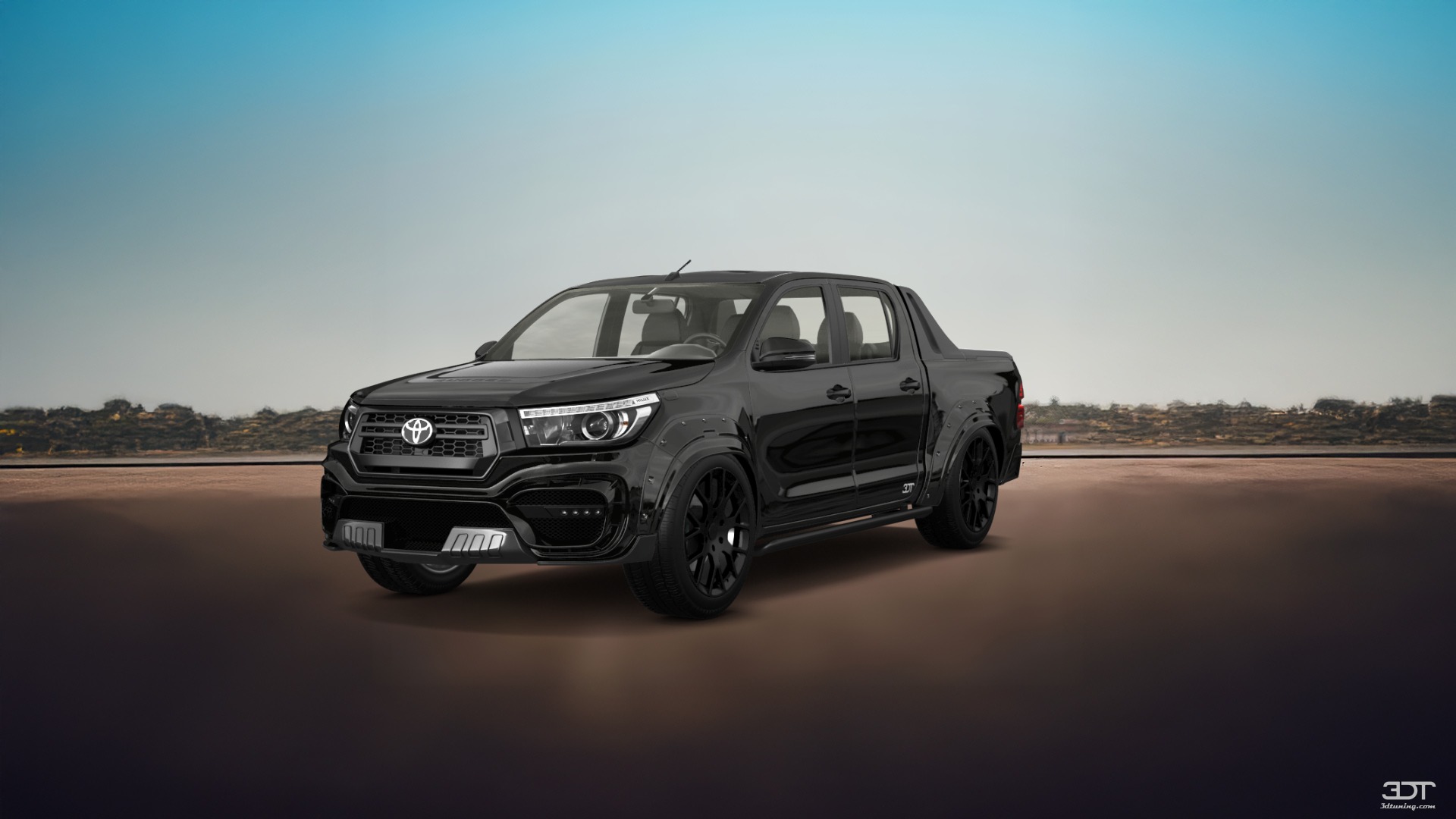 Toyota Hilux Double Cab 4 Door pickup truck 2015 tuning