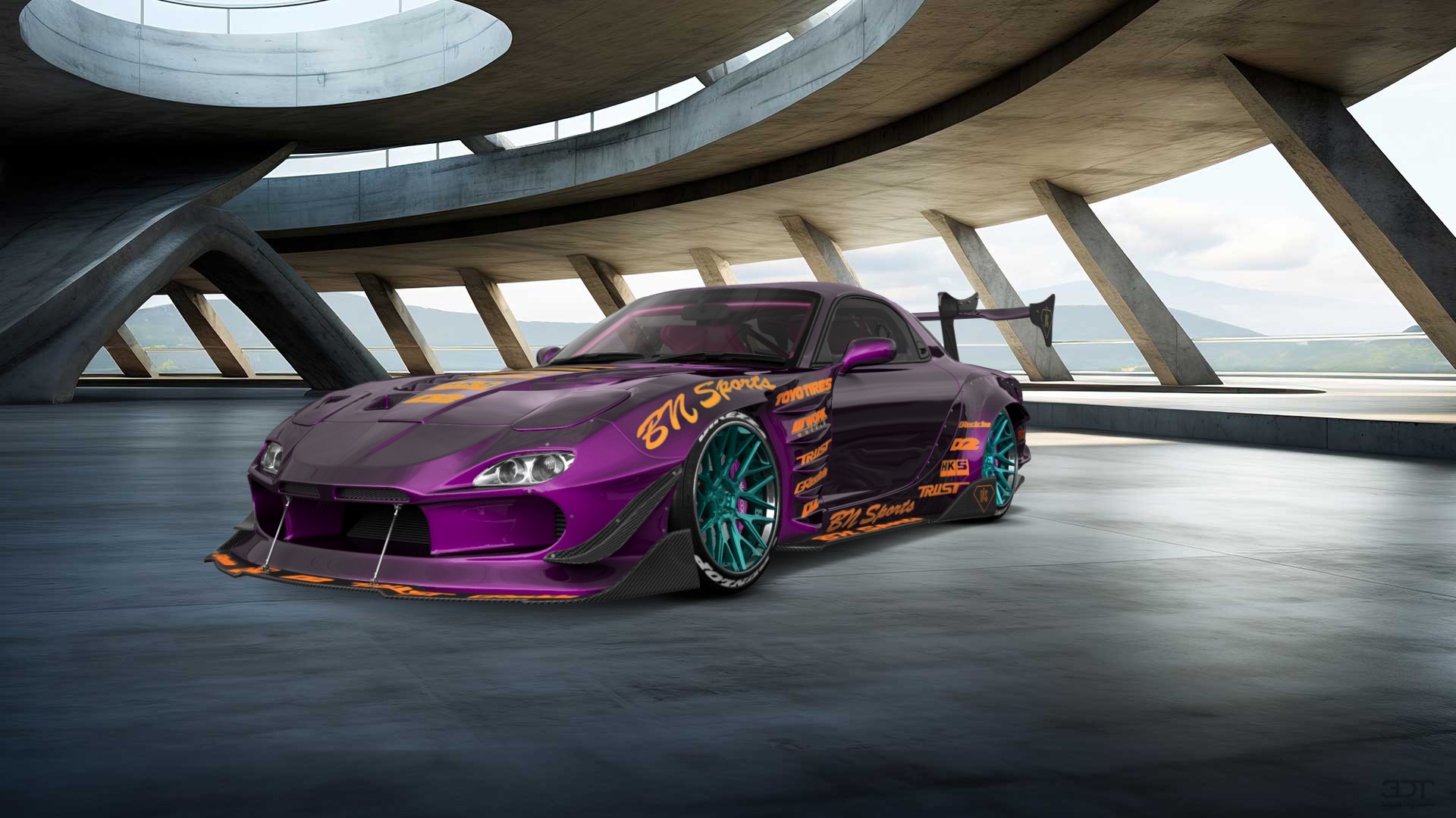 Mazda RX-7 2 Door Coupe 1997 tuning