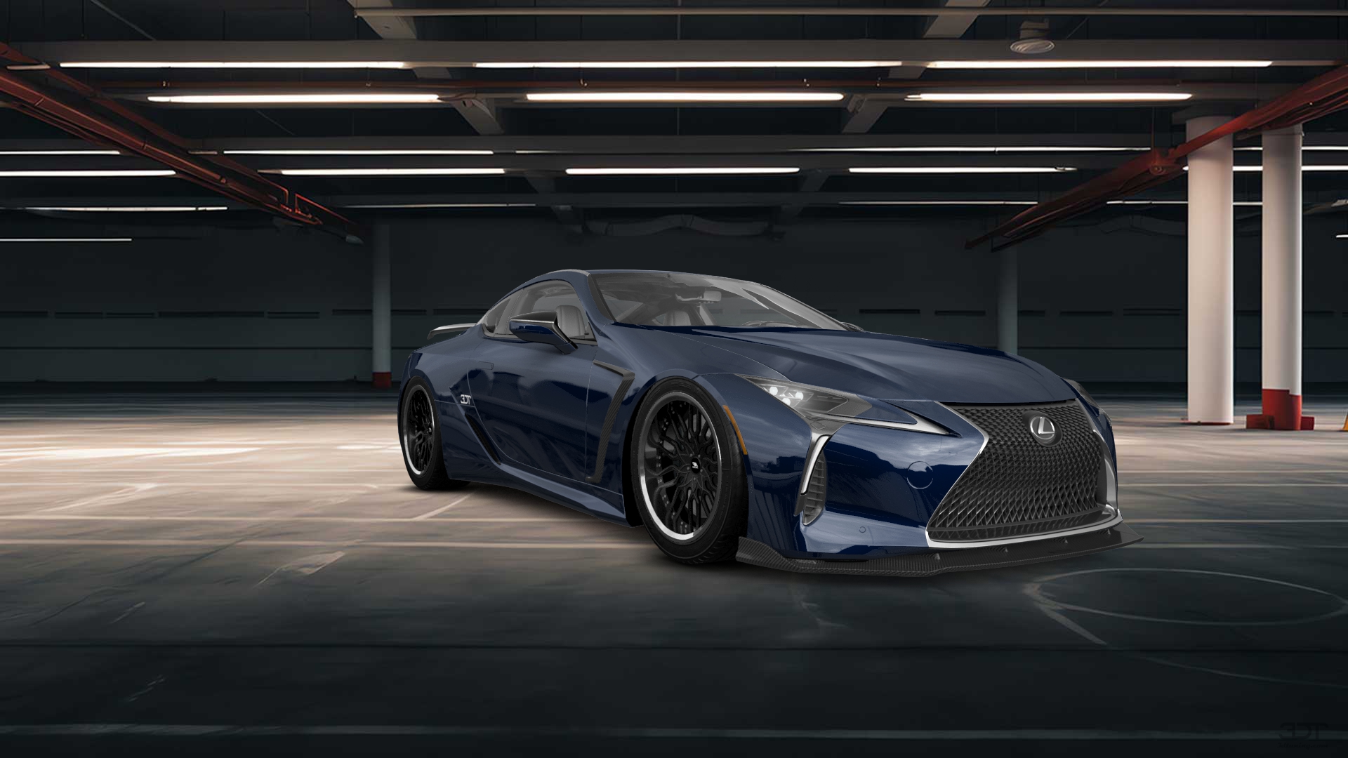 Lexus LC500 2 door fastback coupe 2017 tuning