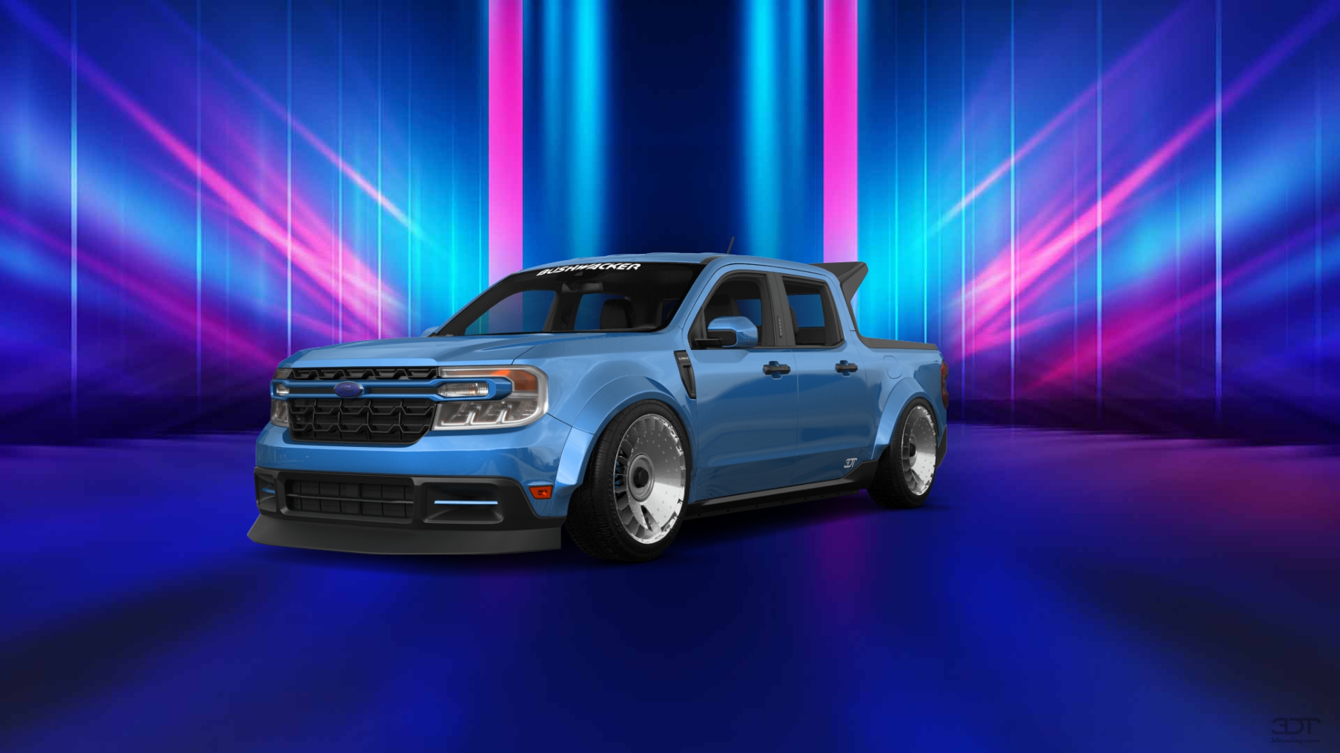 Ford Maverick 4 Door pickup truck 2022 tuning