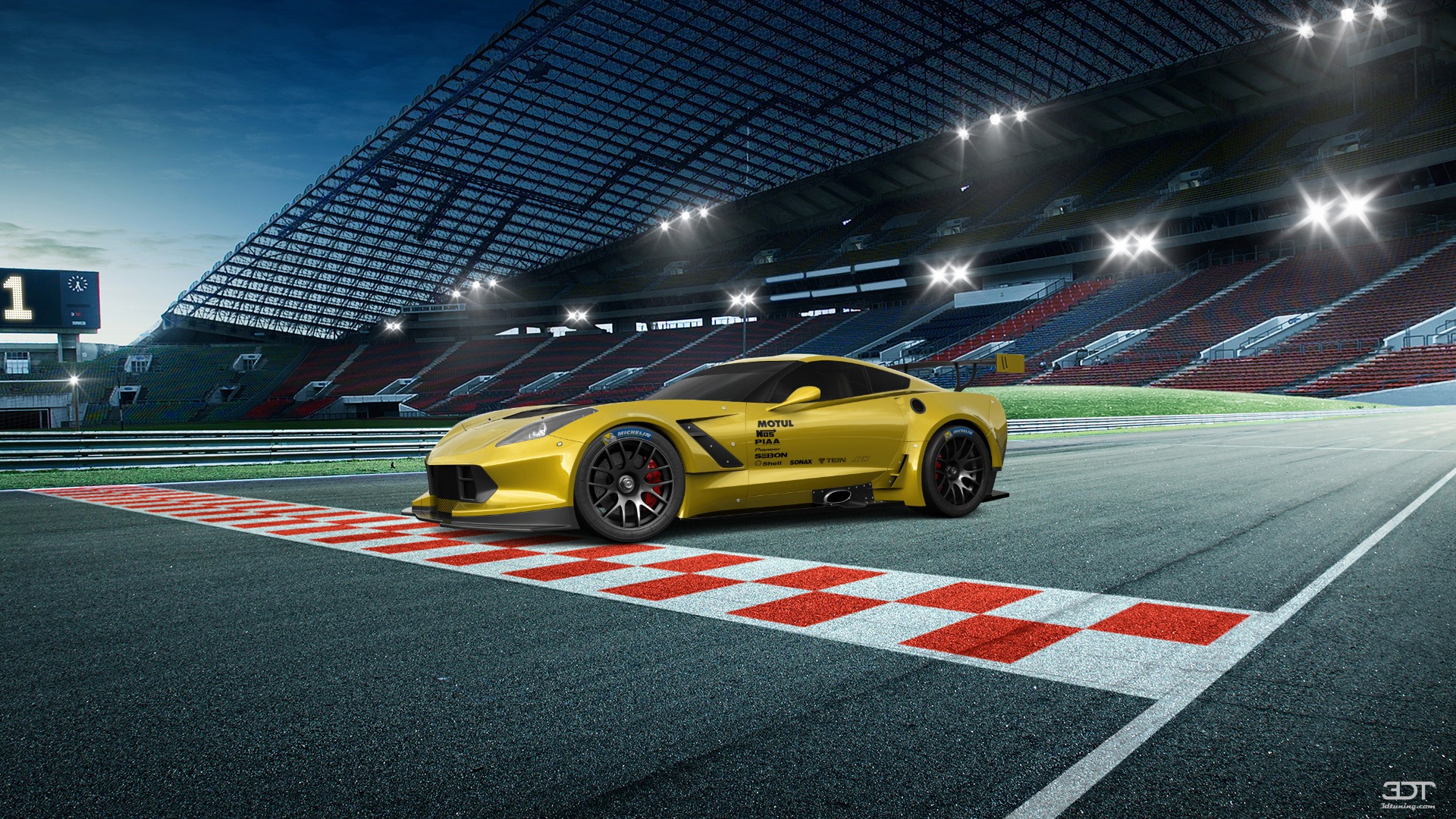 Chevrolet Corvette C7 2 Door Coupe 2015 tuning