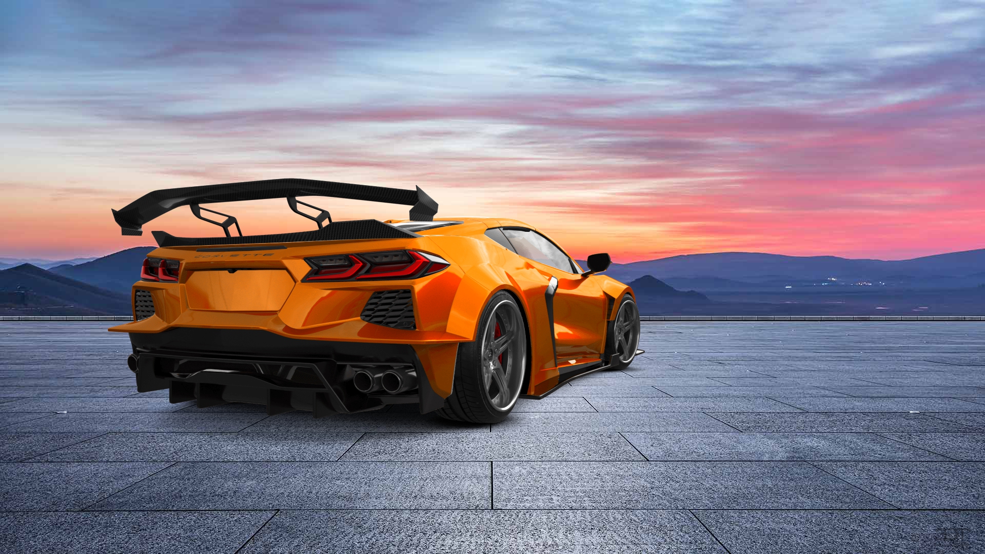 Chevrolet Corvette 2 door targa top 2020