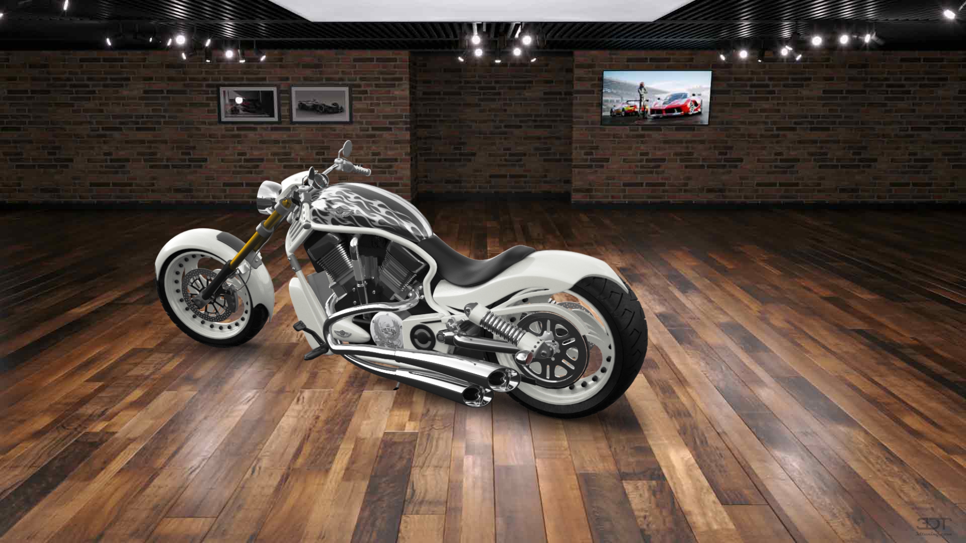 Harley-Davidson Custom Chopper Cruiser 2011 tuning