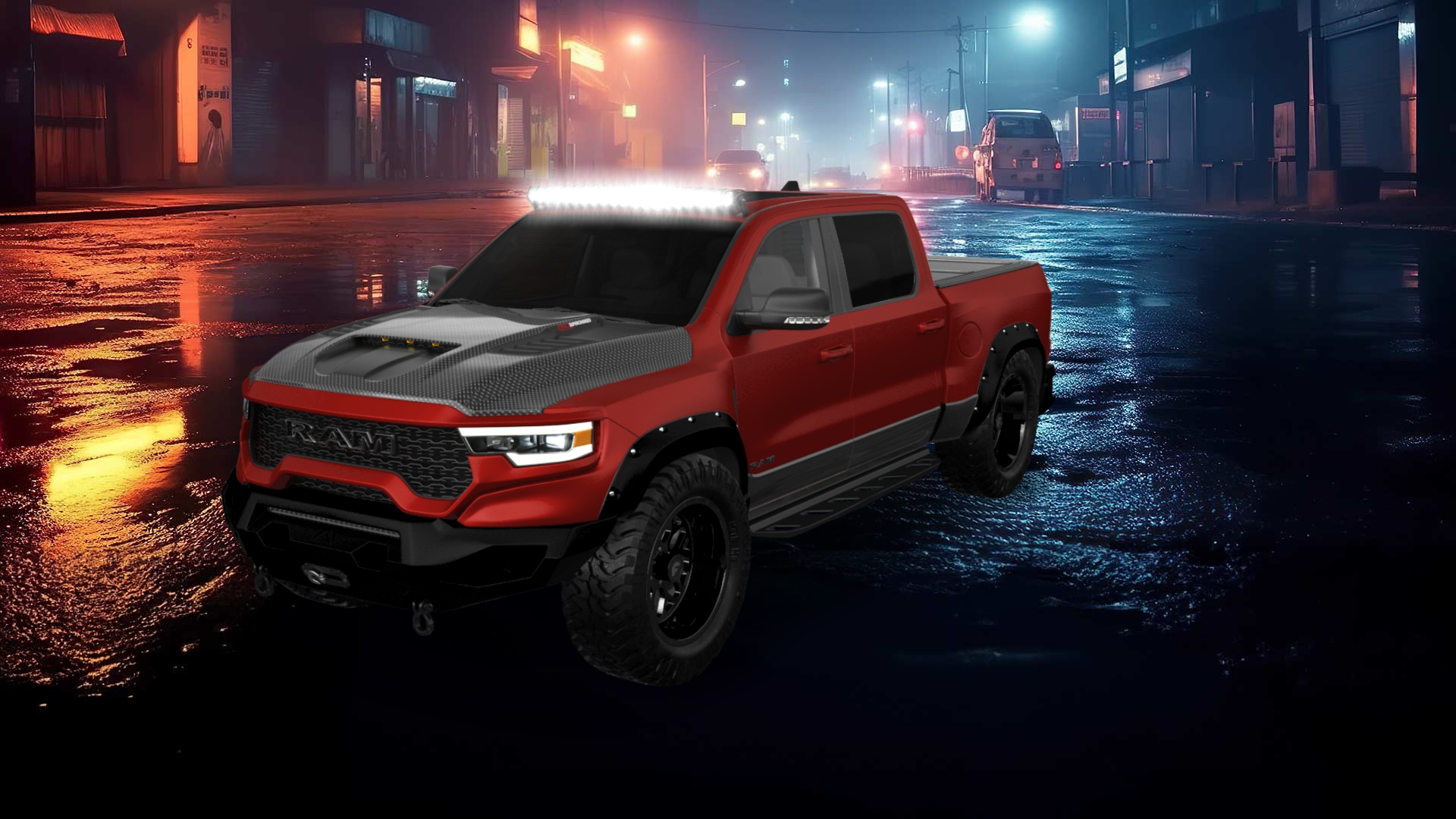 Dodge Ram 1500 TRX 4 Door pickup truck 2021