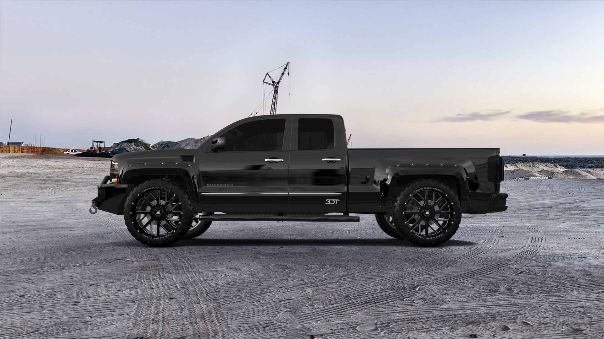 Chevrolet Silverado 1500 6.5 ft box 4 Door pickup truck 2014 tuning
