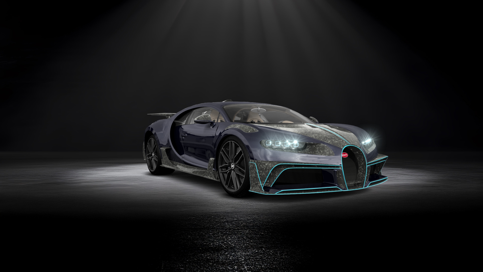 Bugatti Chiron 2 Door Coupe 2016