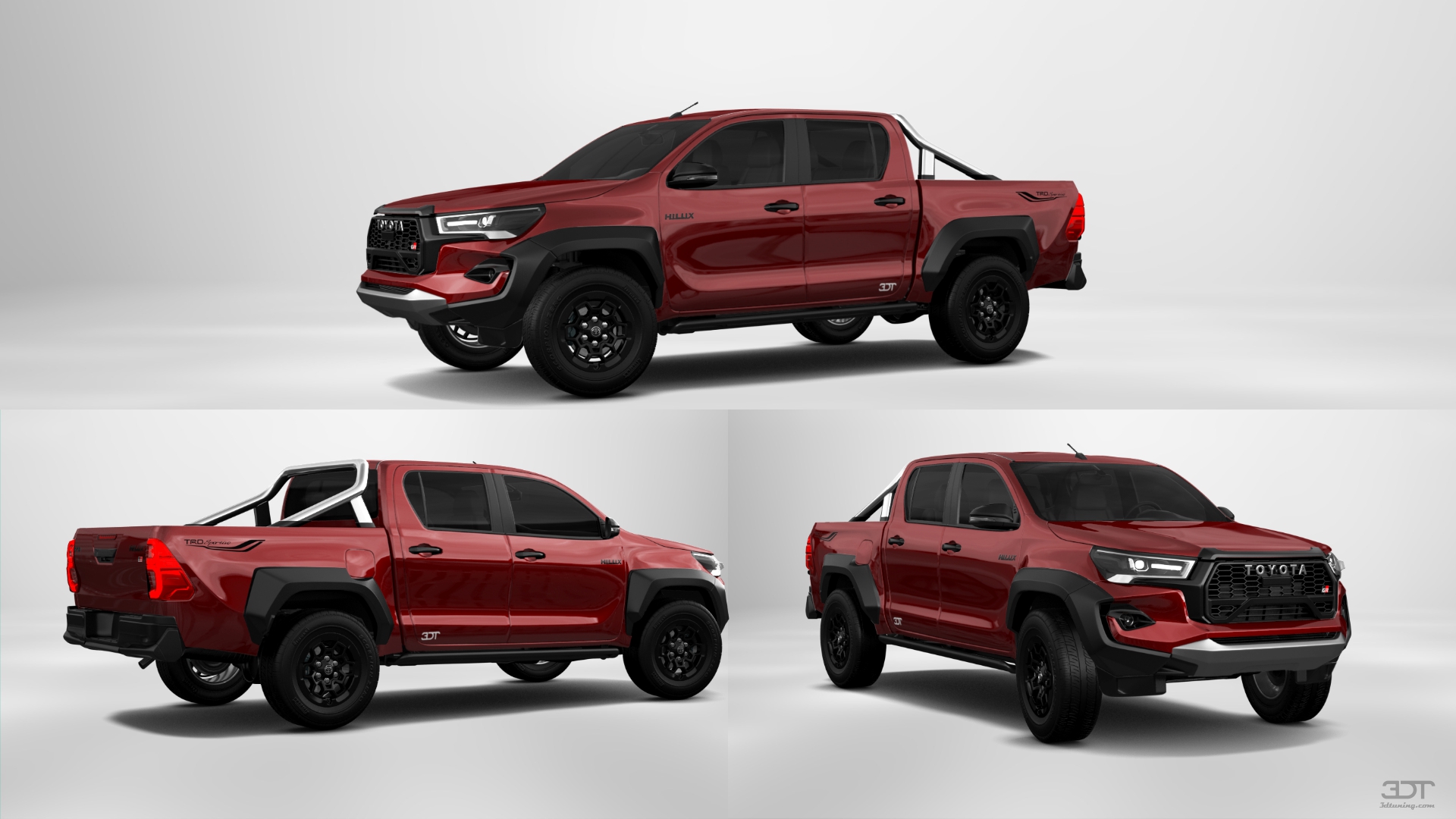 Toyota Hilux Double Cab 4 Door pickup truck 2015 tuning