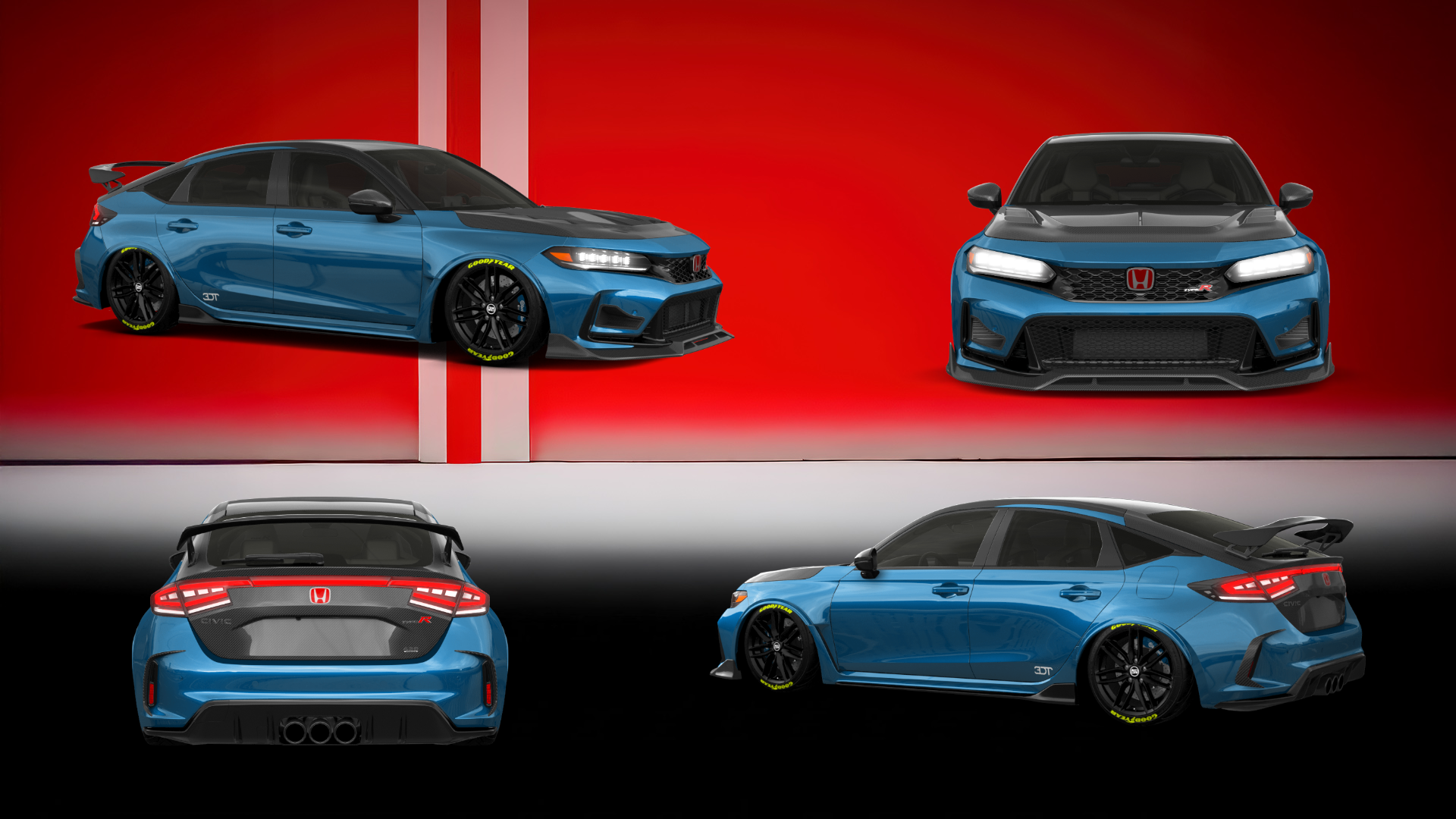 Honda Civic Type R 5 Door Liftback 2022 tuning