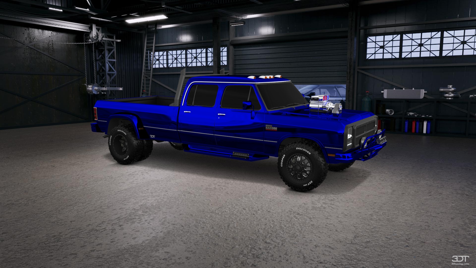 Dodge Ram 350 4 Door pickup truck 1991