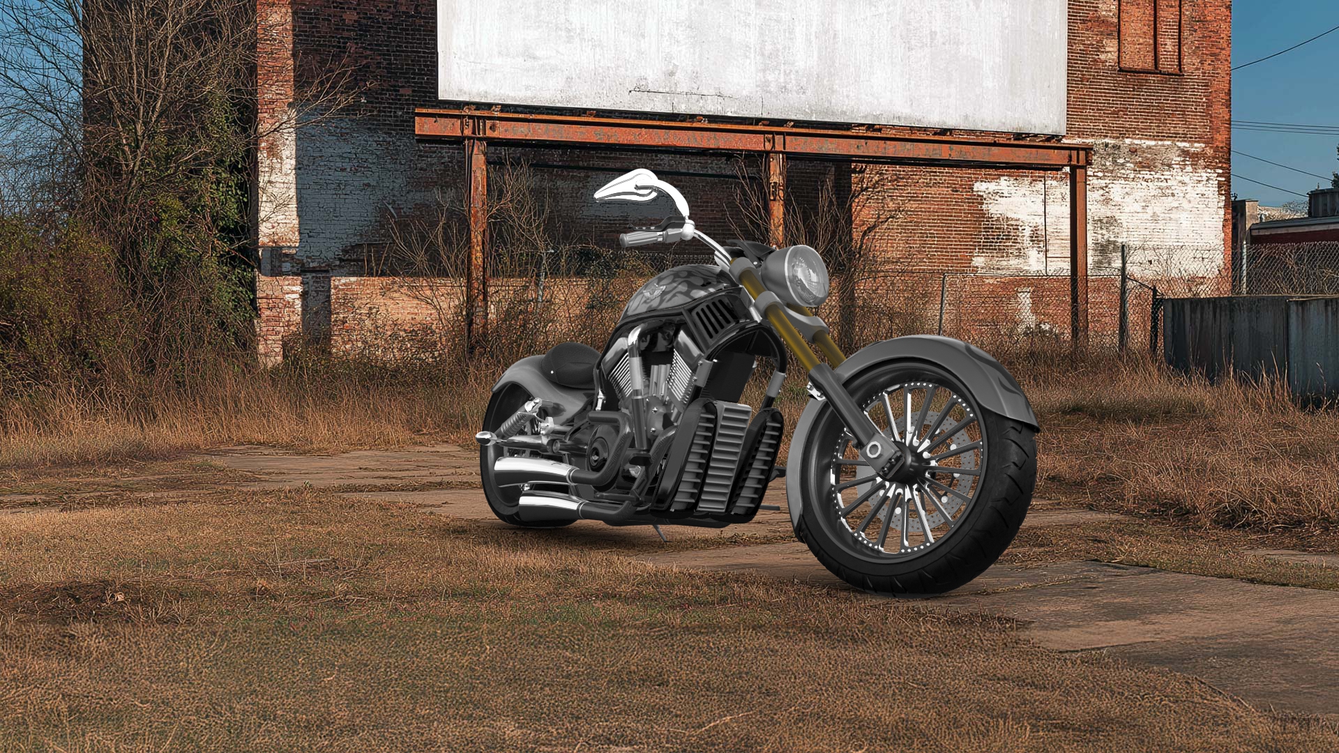 Harley-Davidson Custom Chopper Cruiser 2011 Images