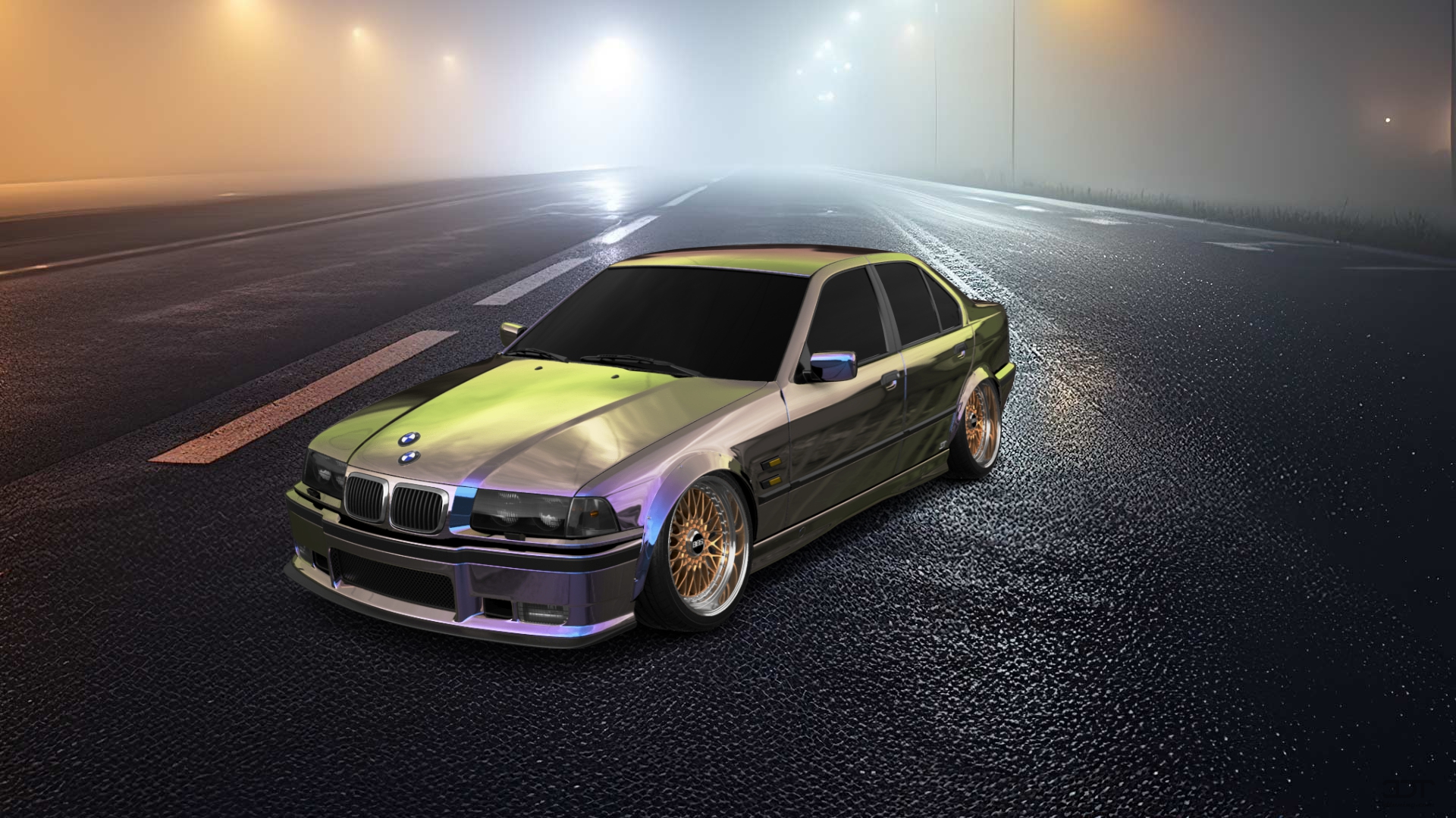 BMW 3 Series 4 Door Saloon 1990 tuning
