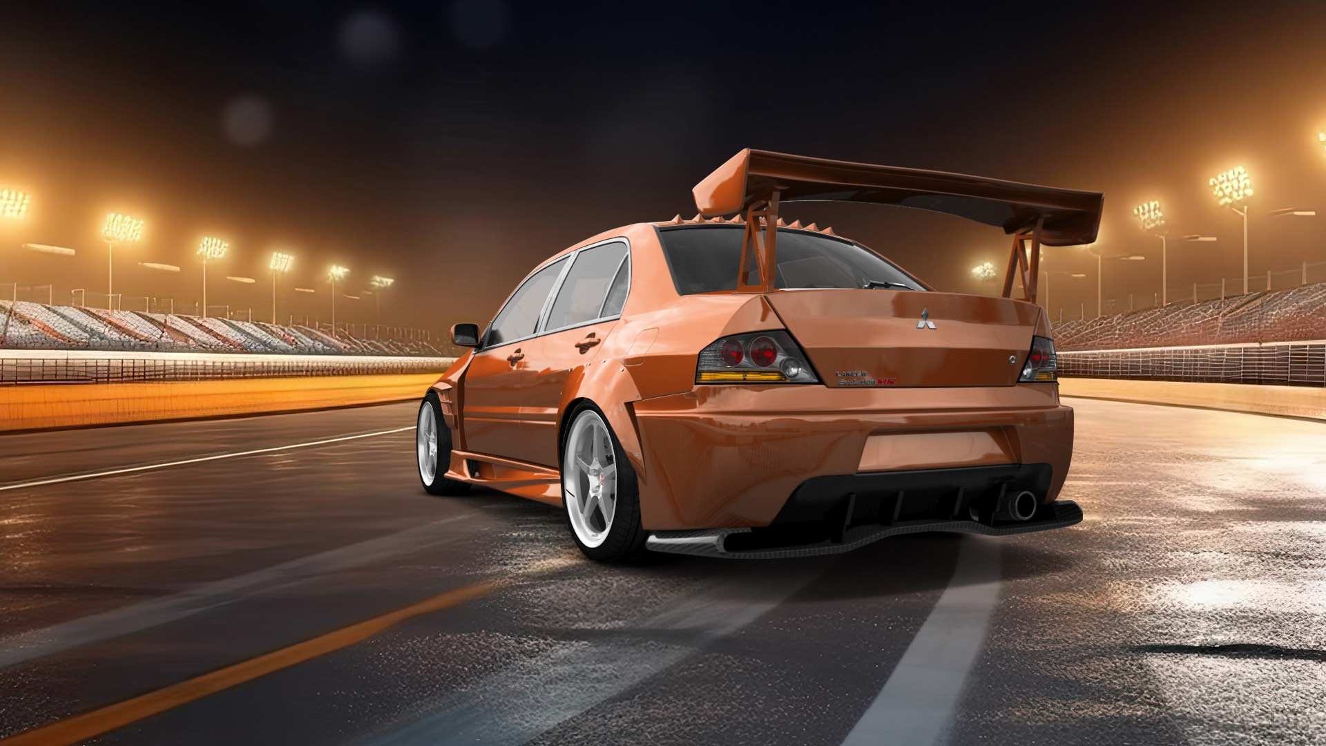 Mitsubishi Lancer Evo IX 4 Door Saloon 2005 Images